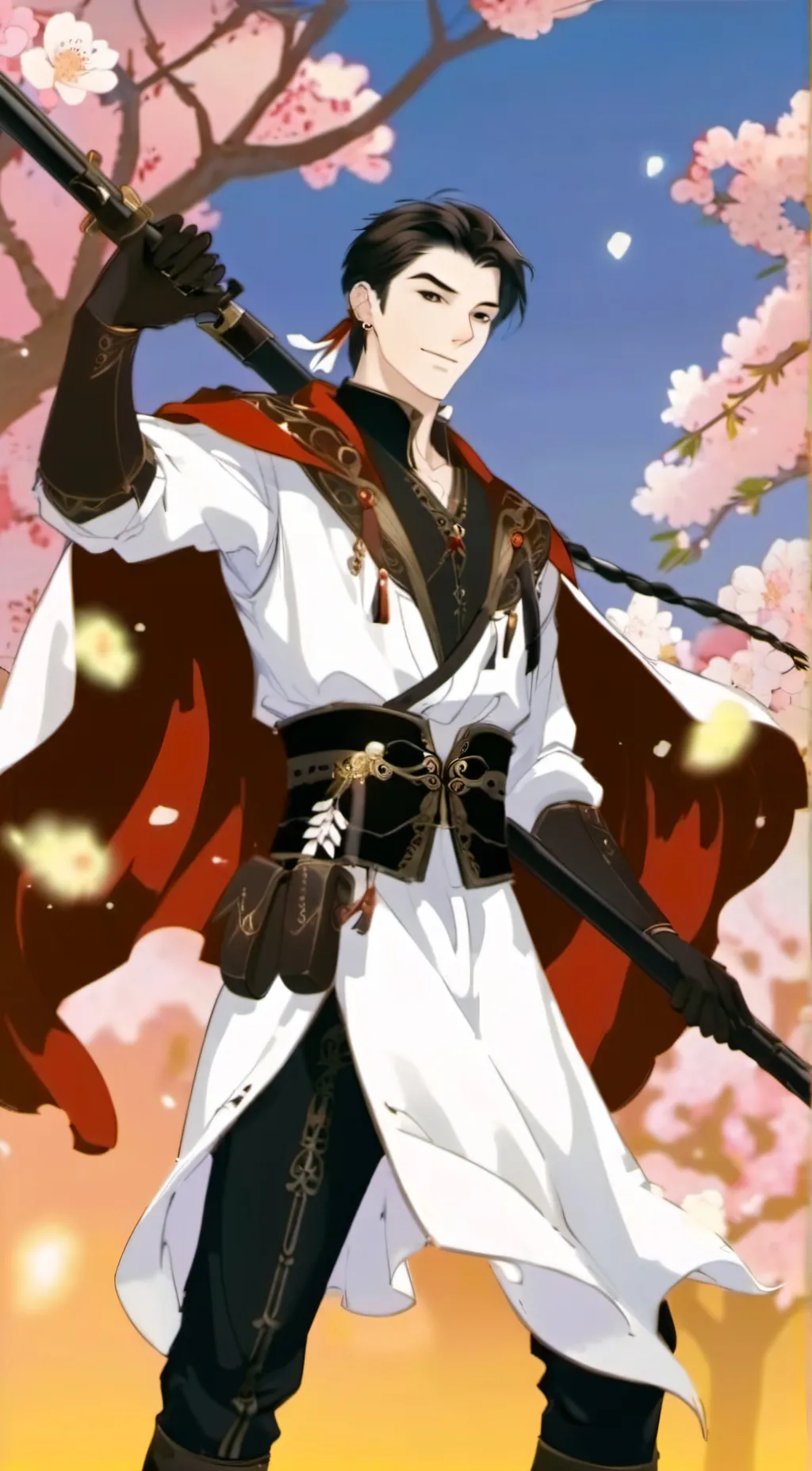 ai character: Damian  background