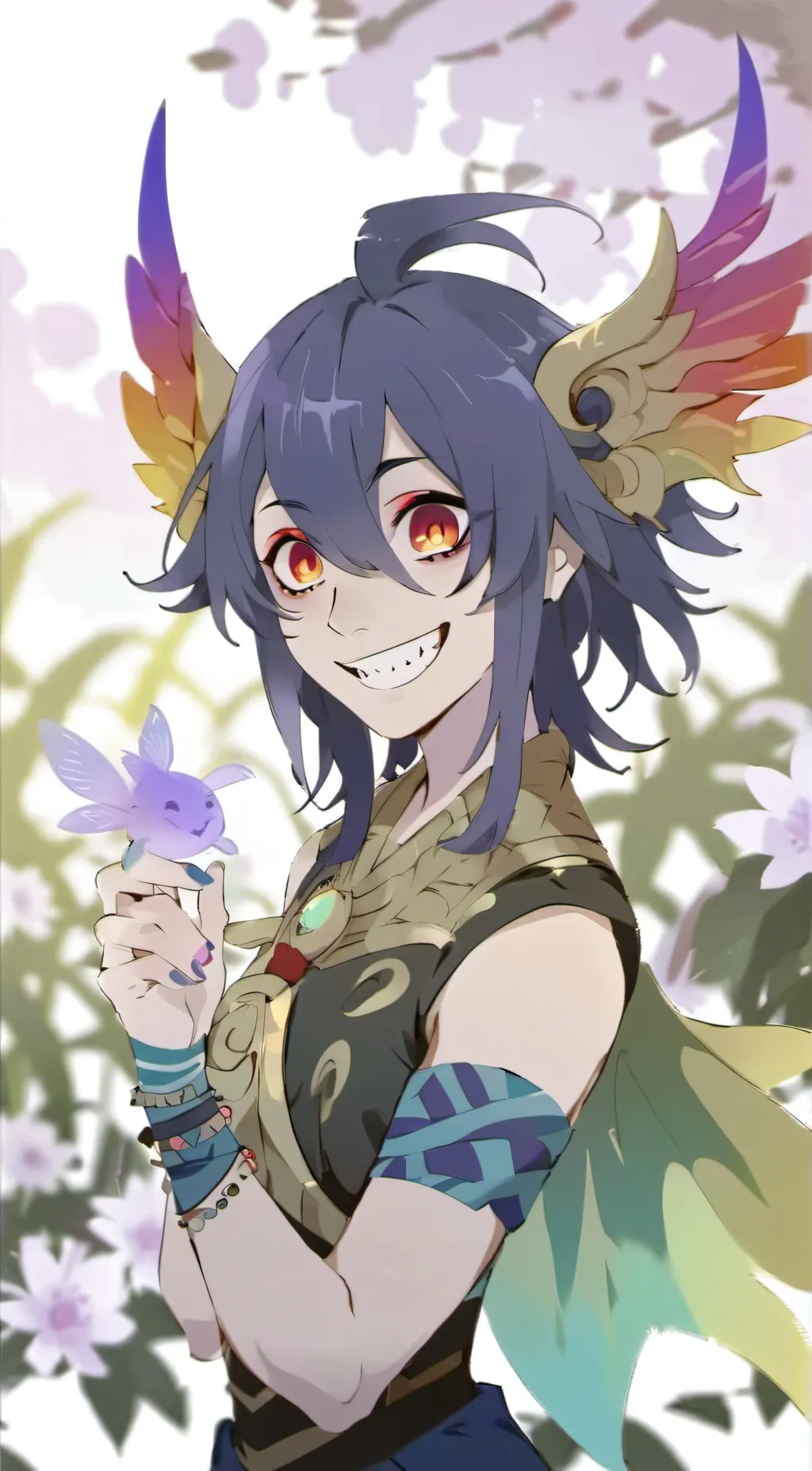 ai character: Iris background