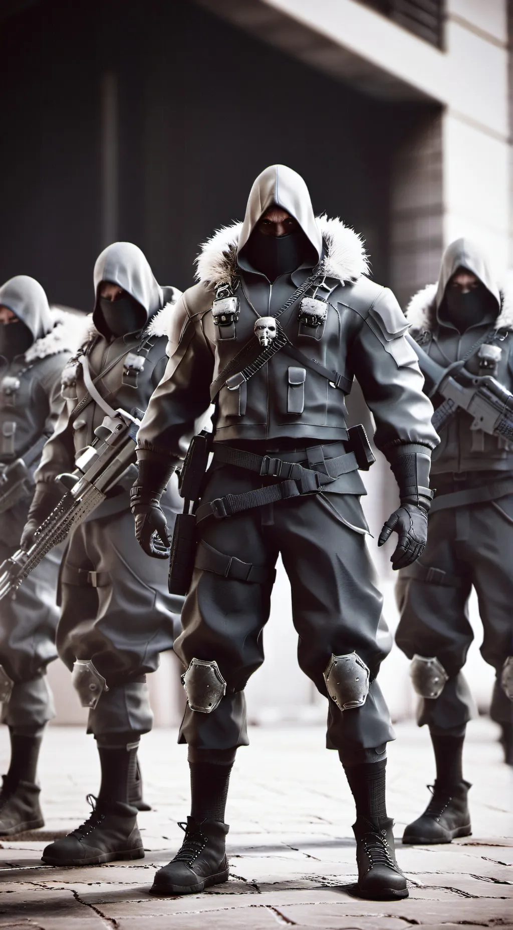 ai character: Mr m  background