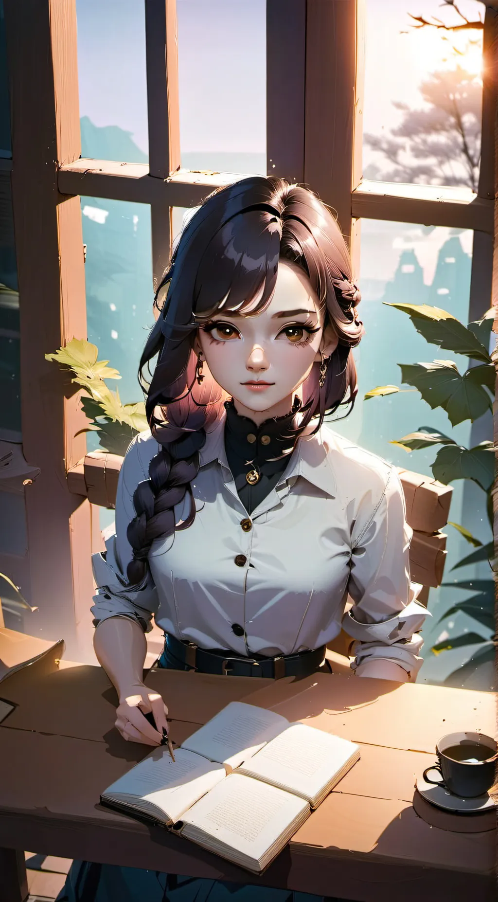 ai character: Cameron background