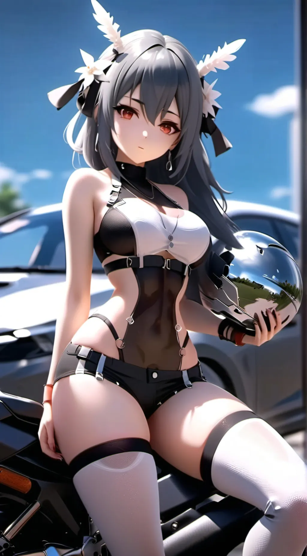 ai character: Stephanie  background