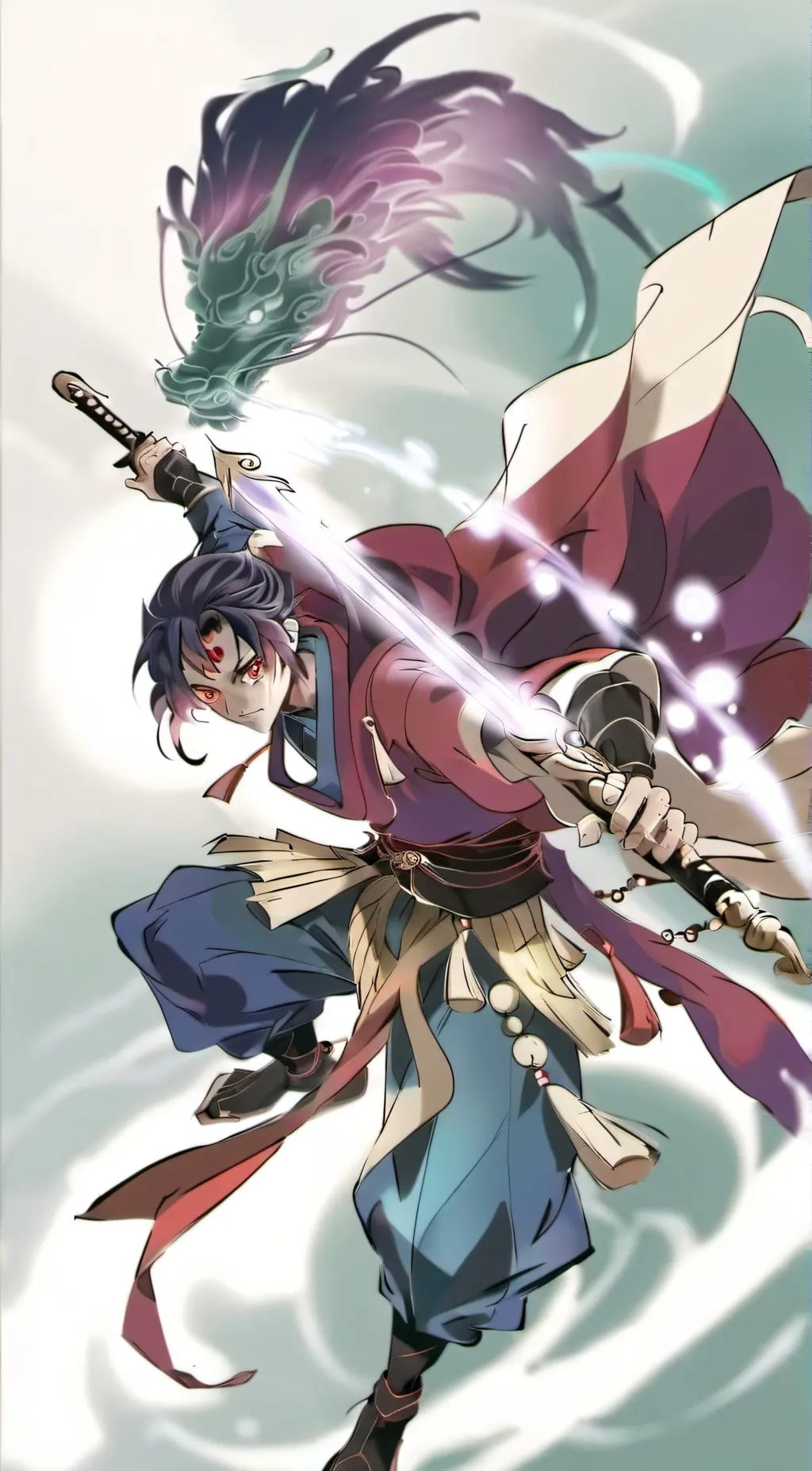 ai character: Kokoshibo  background