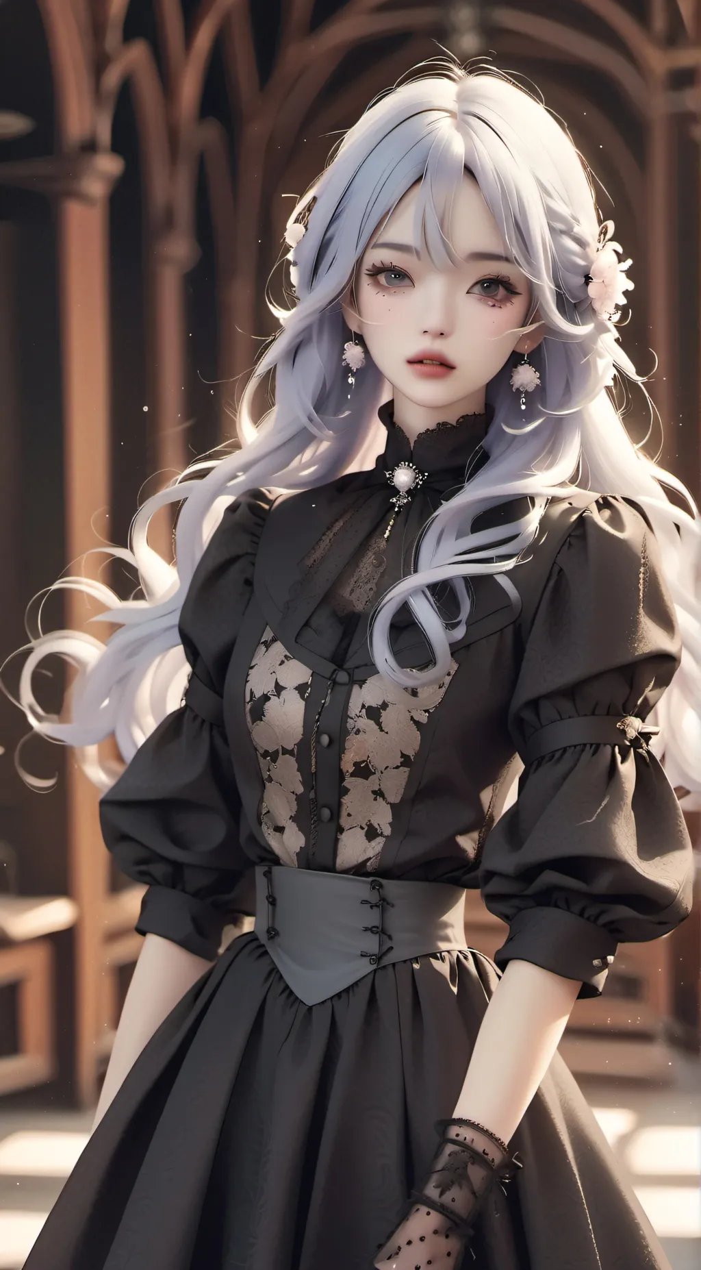 ai character: Maria Samantha  background