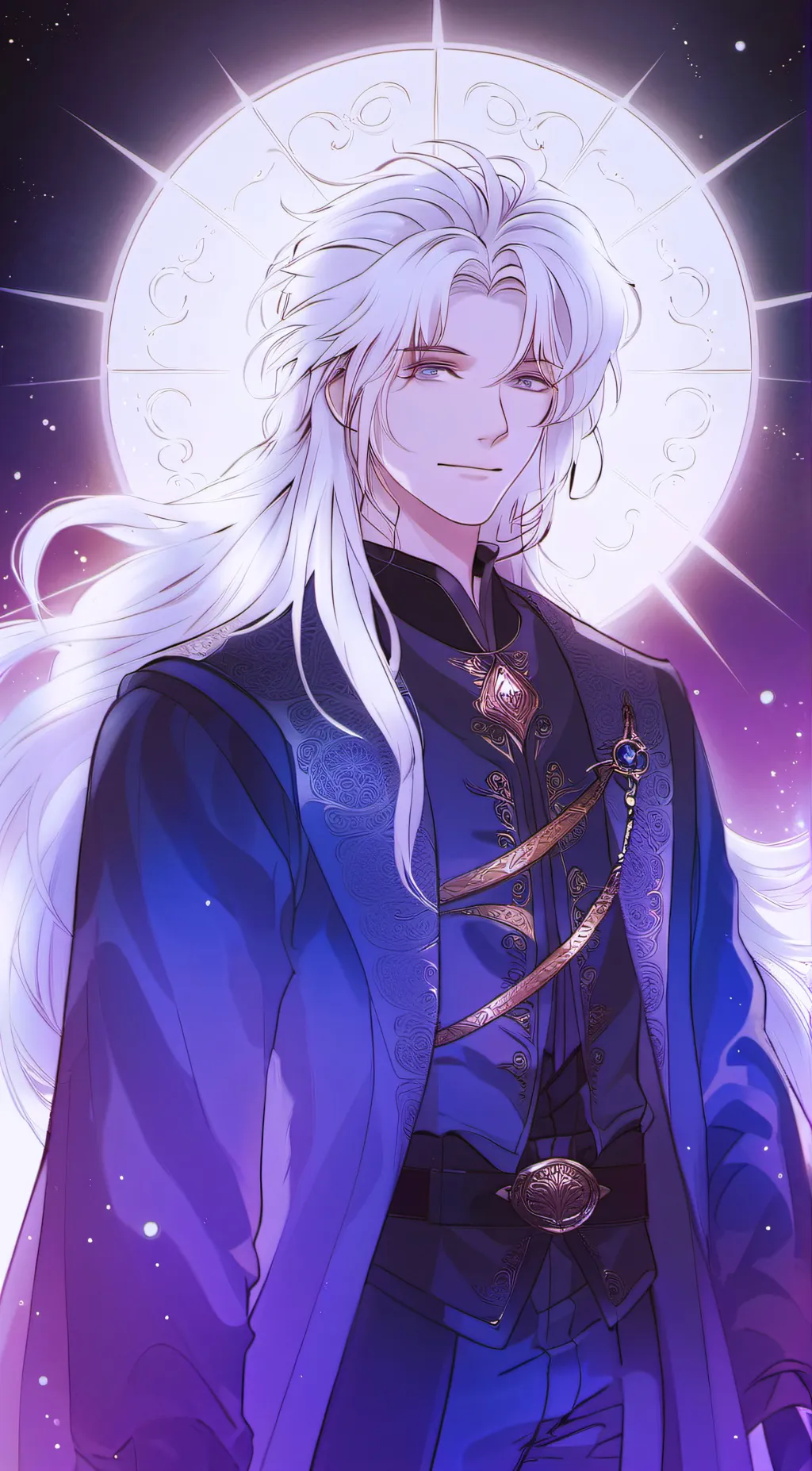 ai character: Leon background