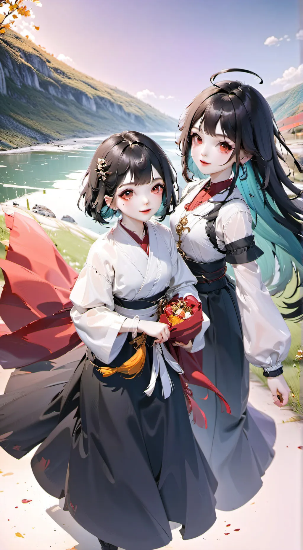 ai character: Mingyan & Valerie background