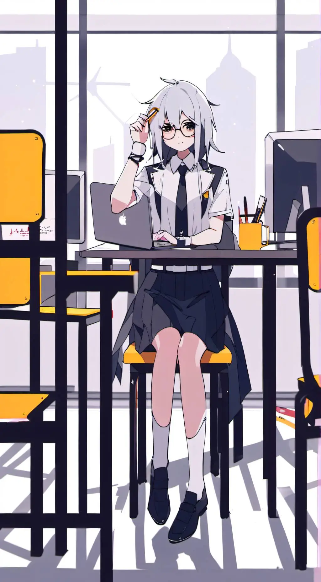 ai character: CLASS 1.A prt1 background