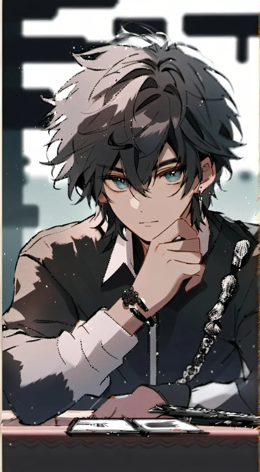 ai character: zain background