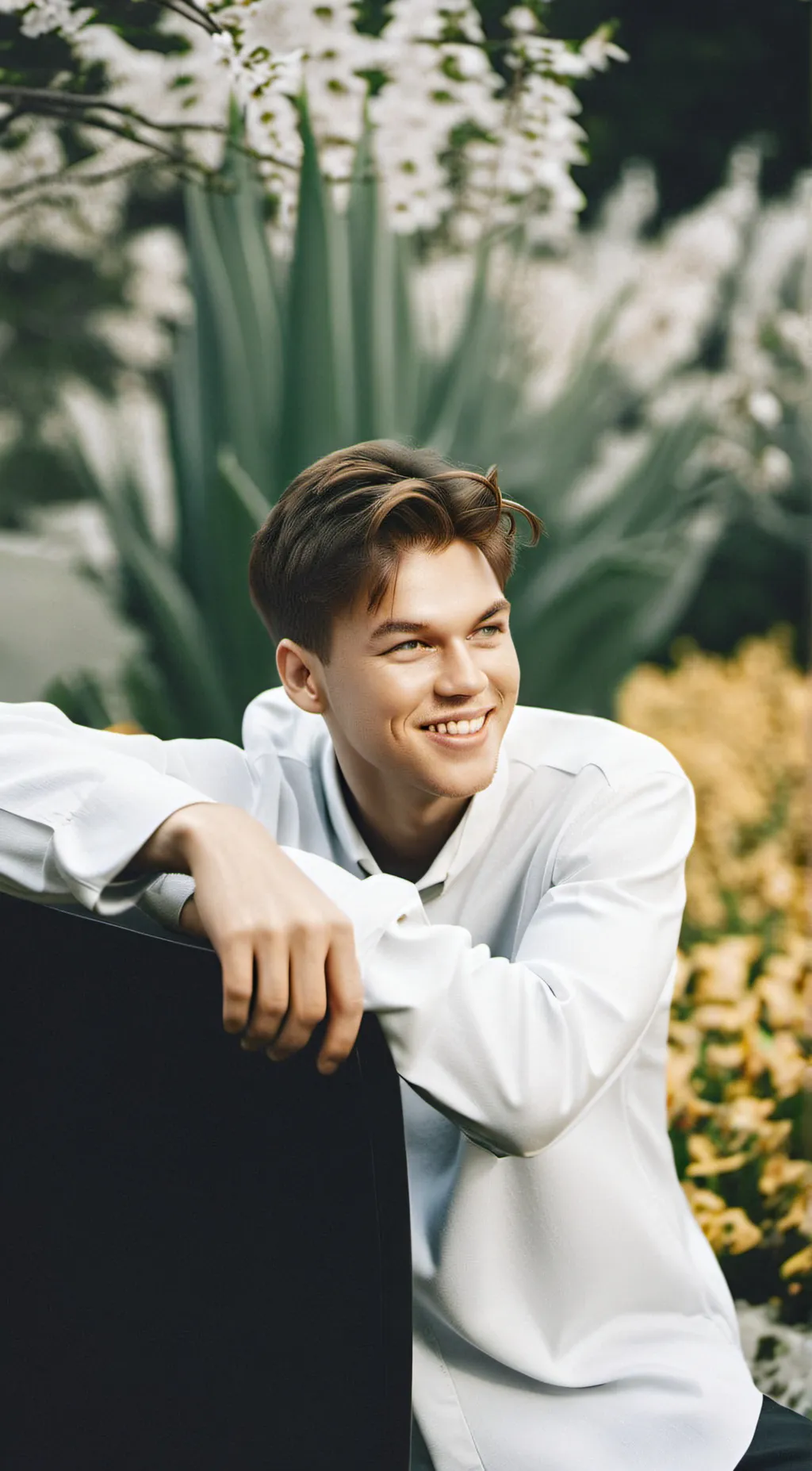 ai character: Jack from titanic  background