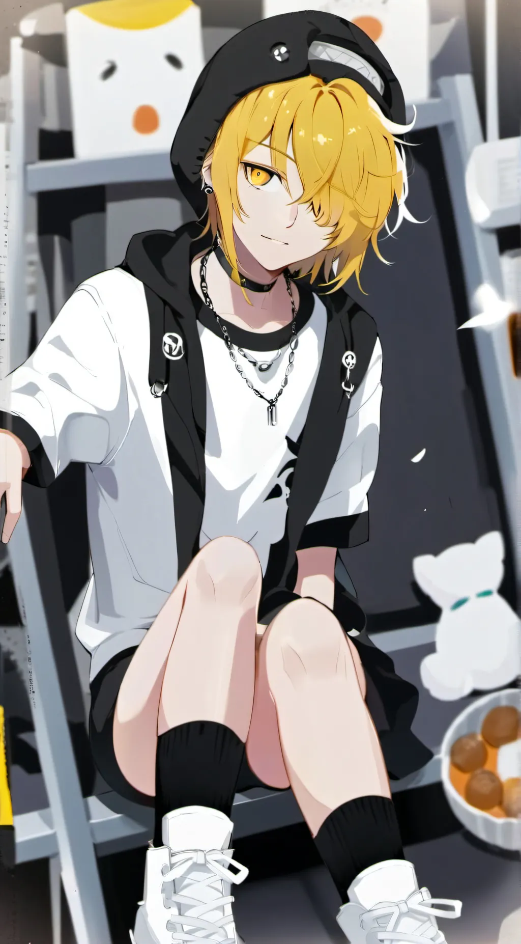 ai character: mizuki takami  background