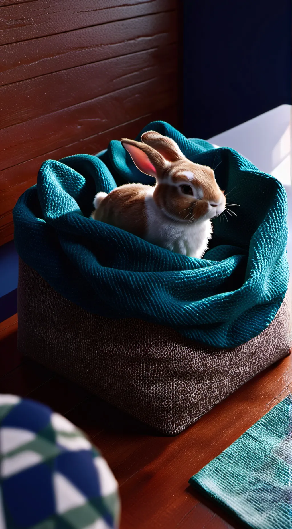 ai character: bunny background