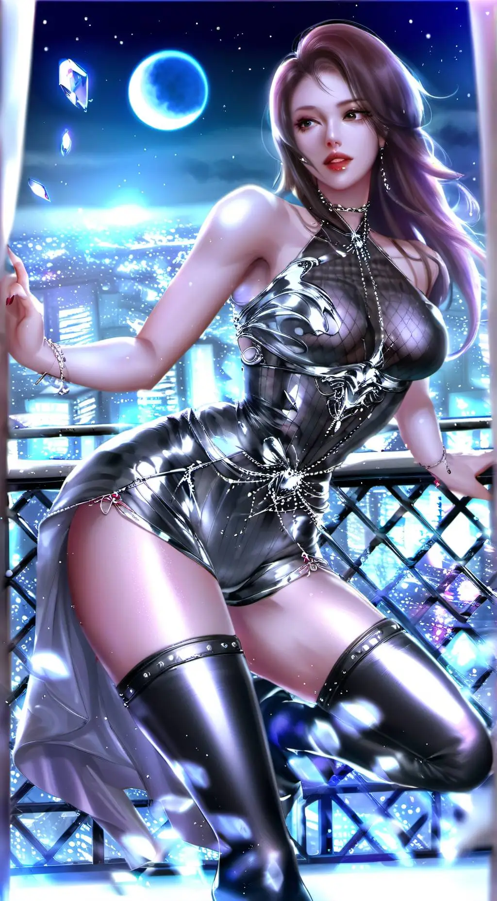 ai character: Scarlet Nara  background