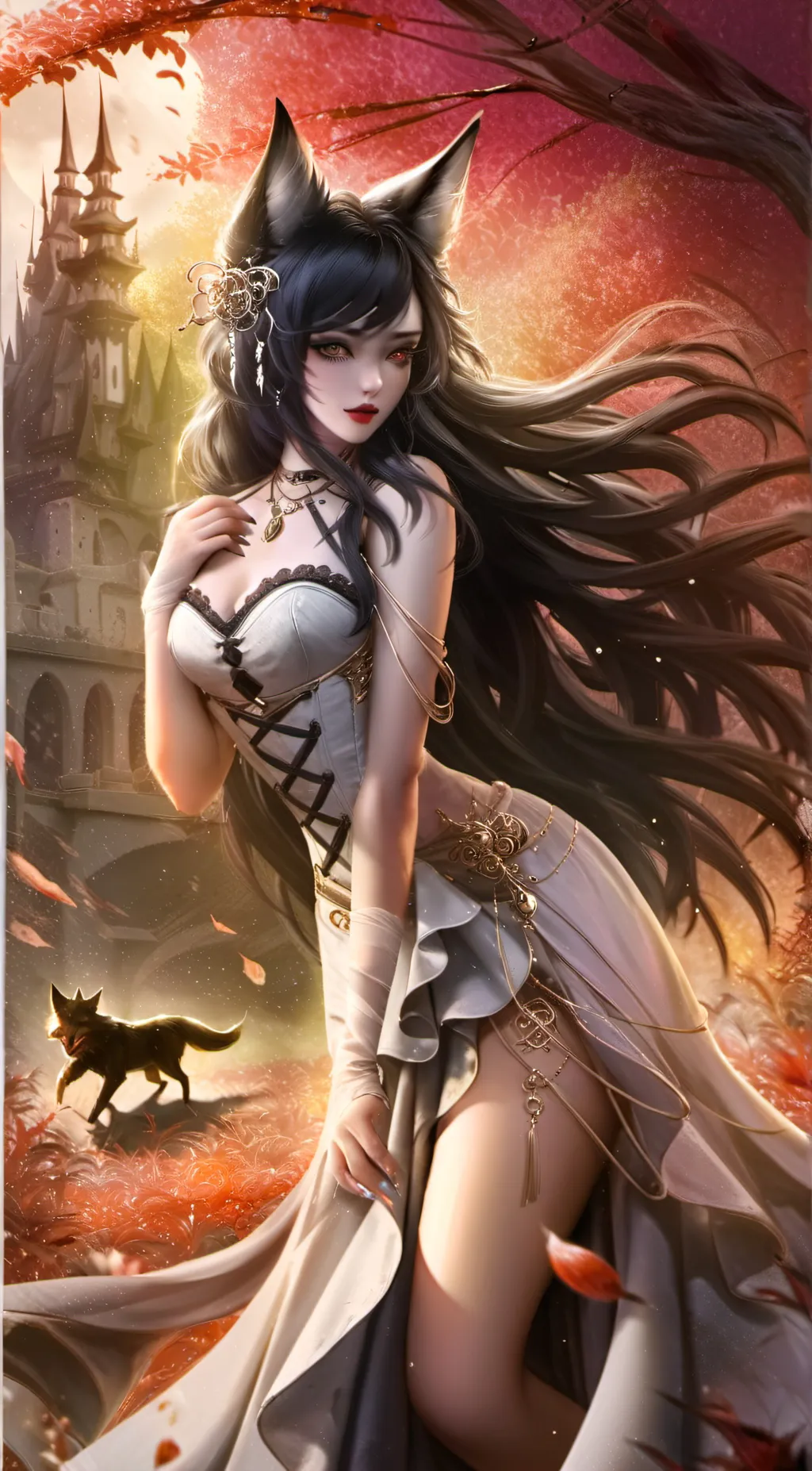 ai character: Elova background