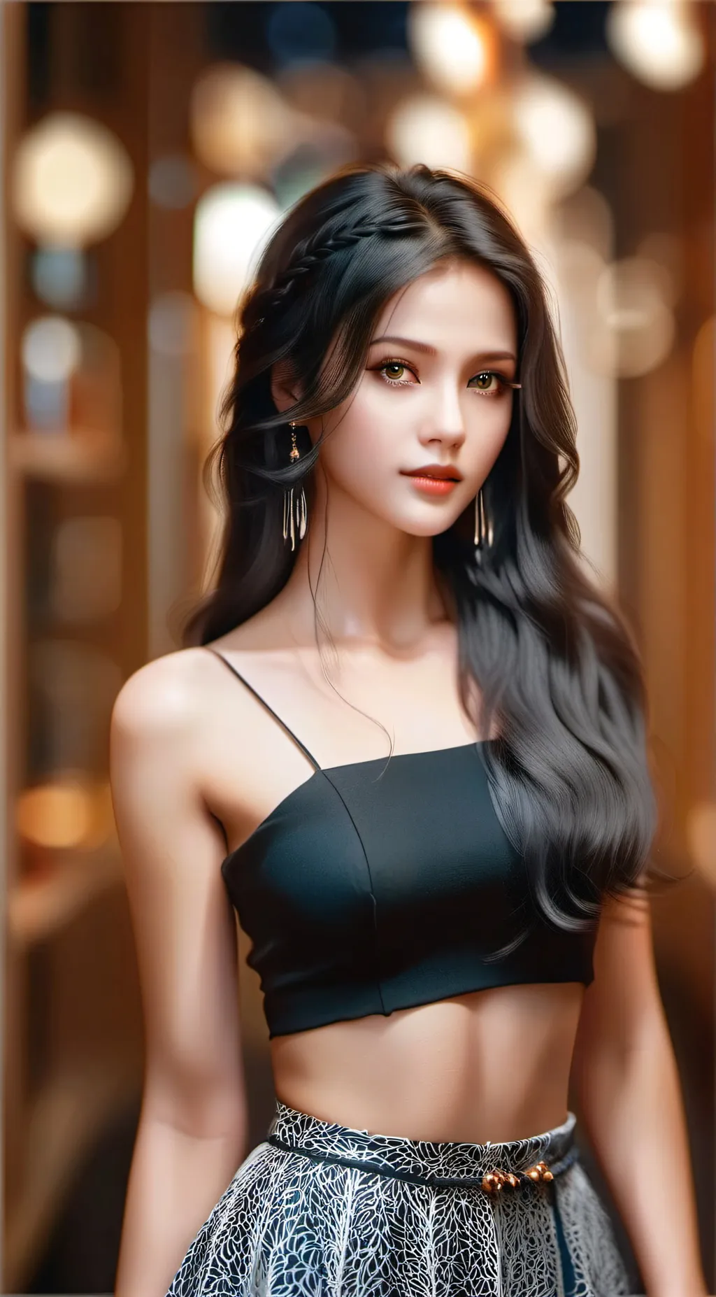 ai character: Danielle  background