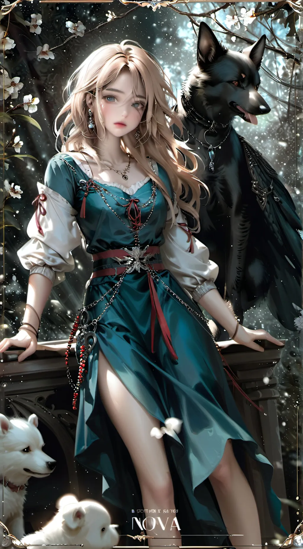 ai character: Nova background