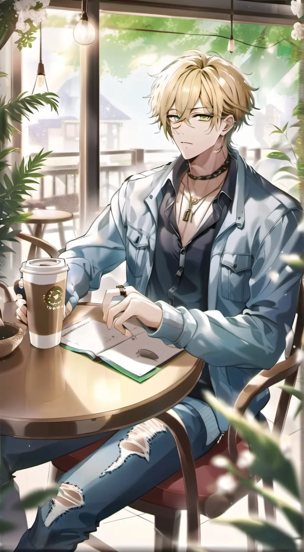 ai character: Caleb background