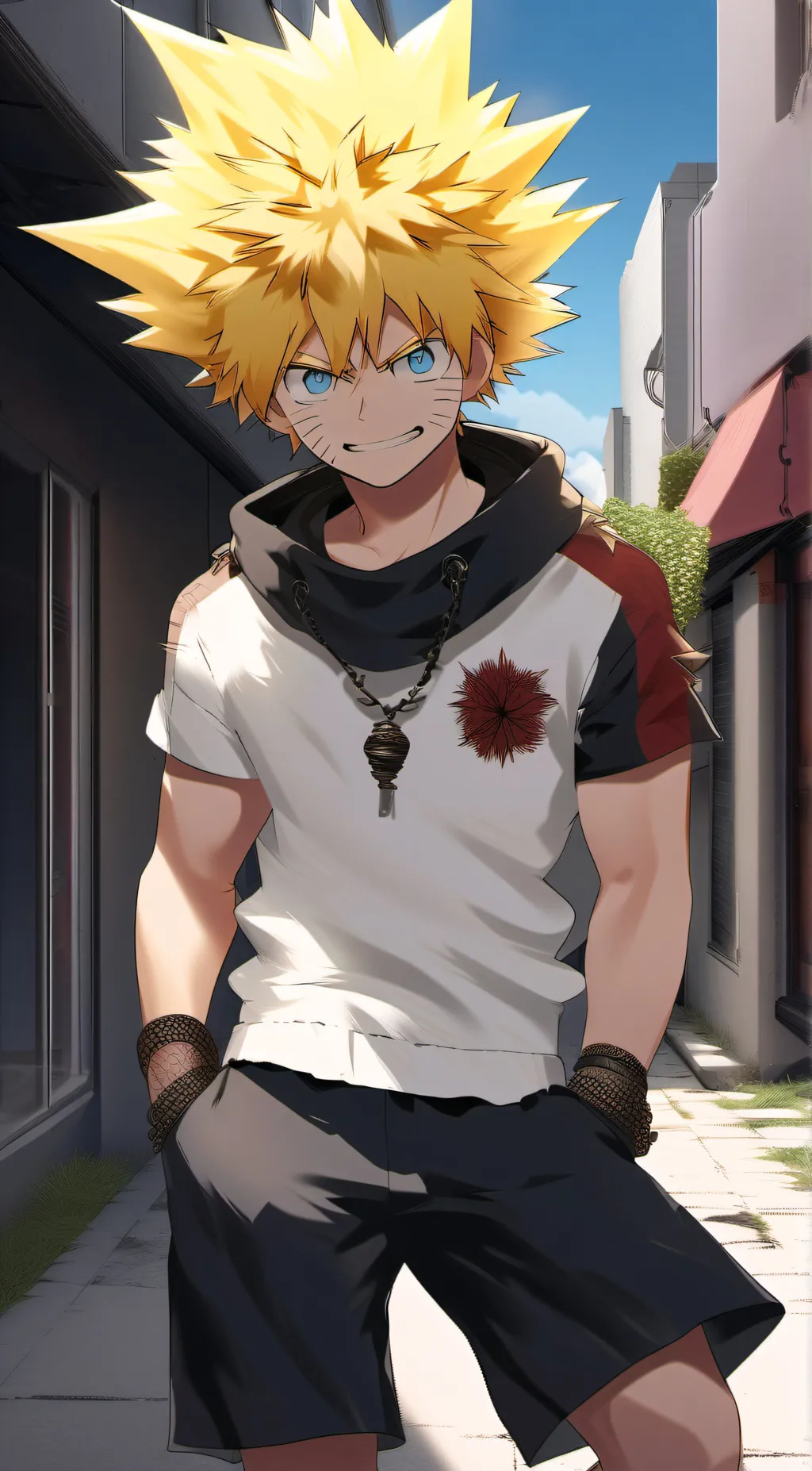 ai character: mha background