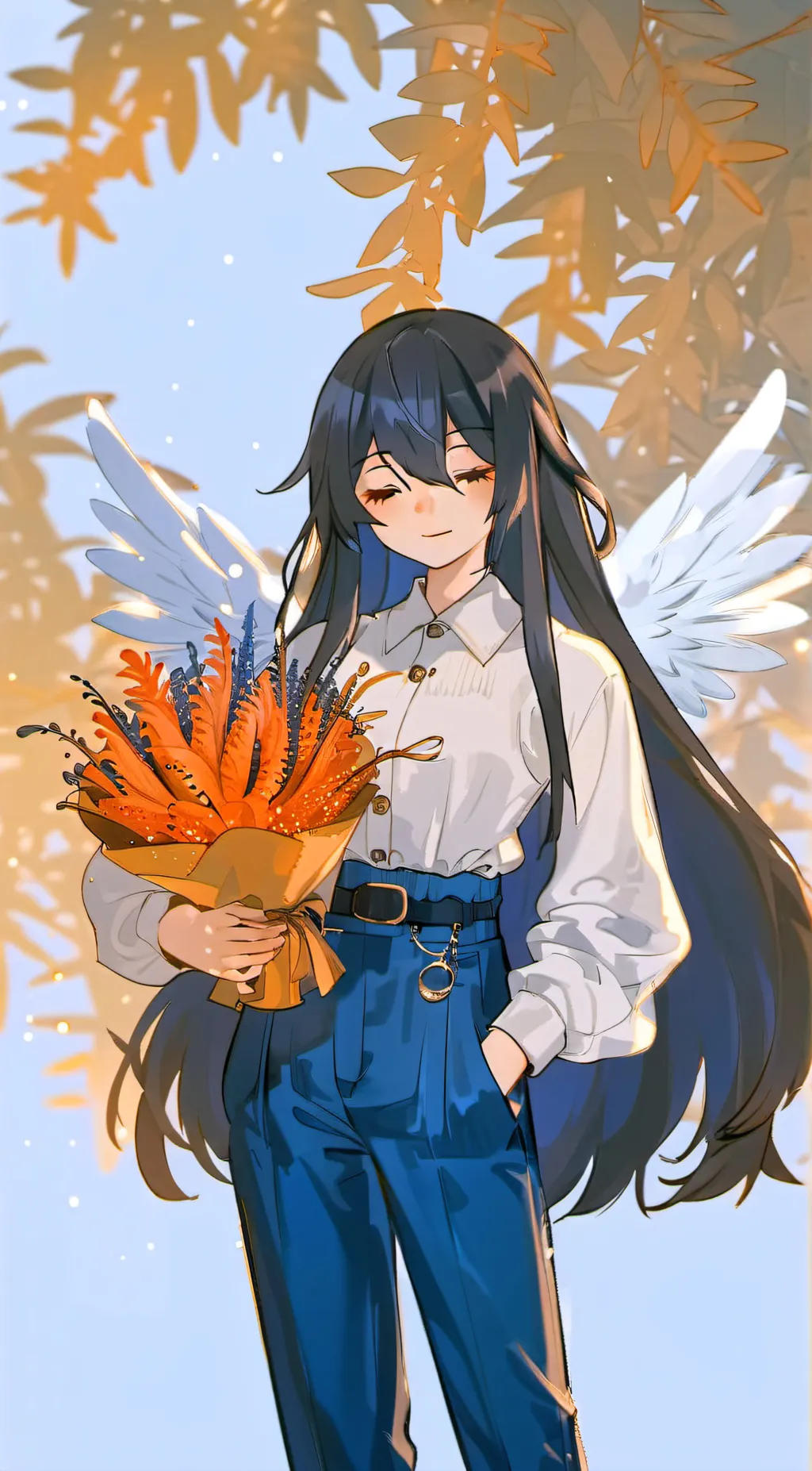 ai character: Kia  background