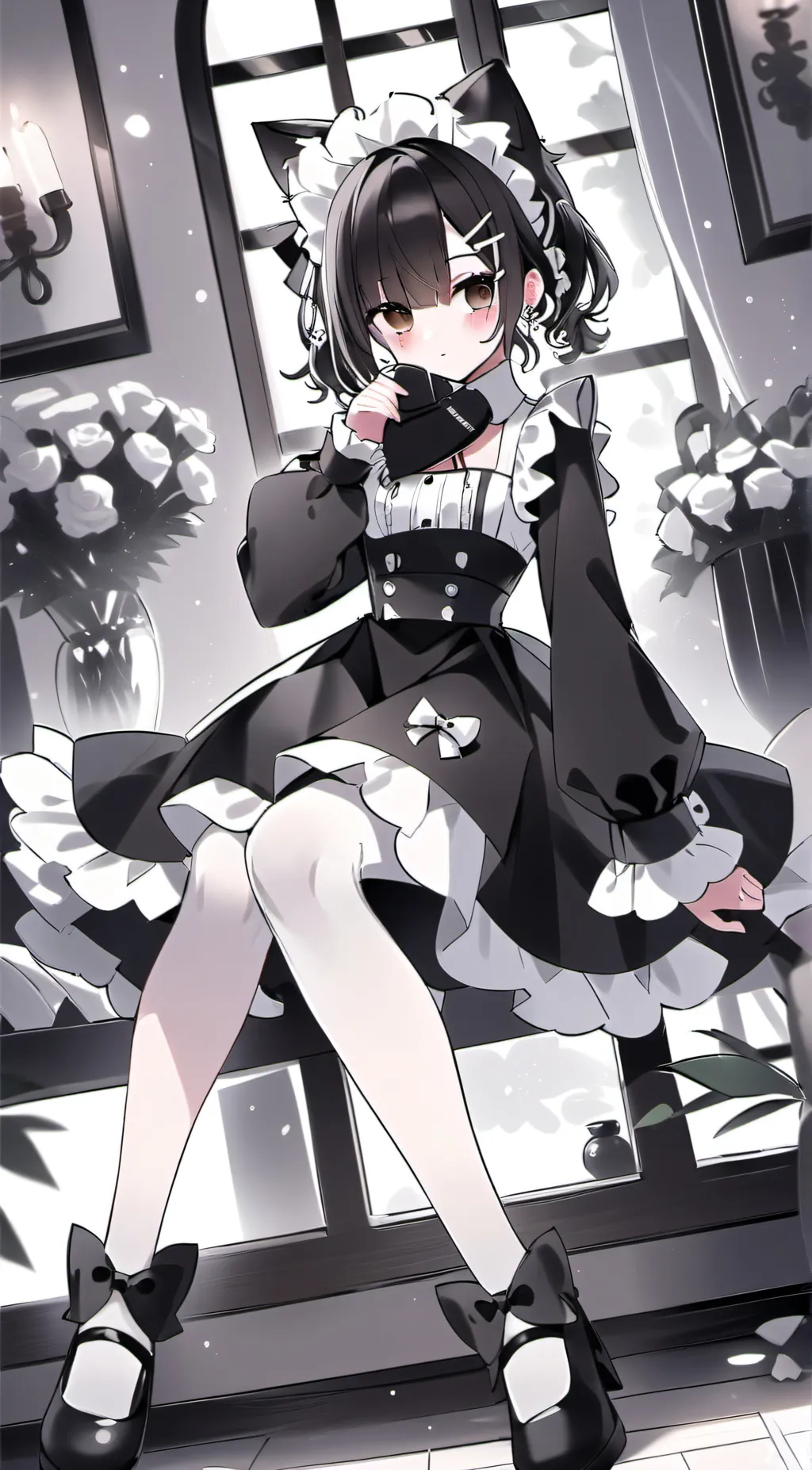 ai character: Luna background