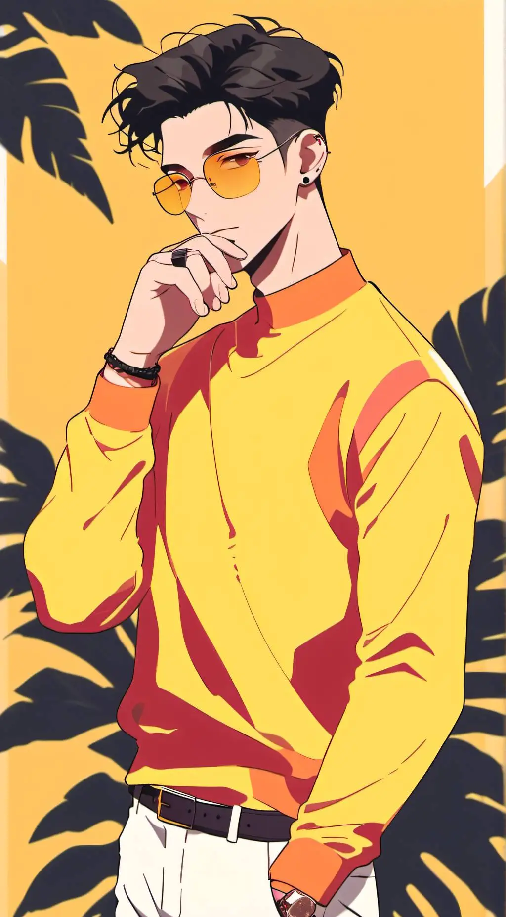 ai character: david background