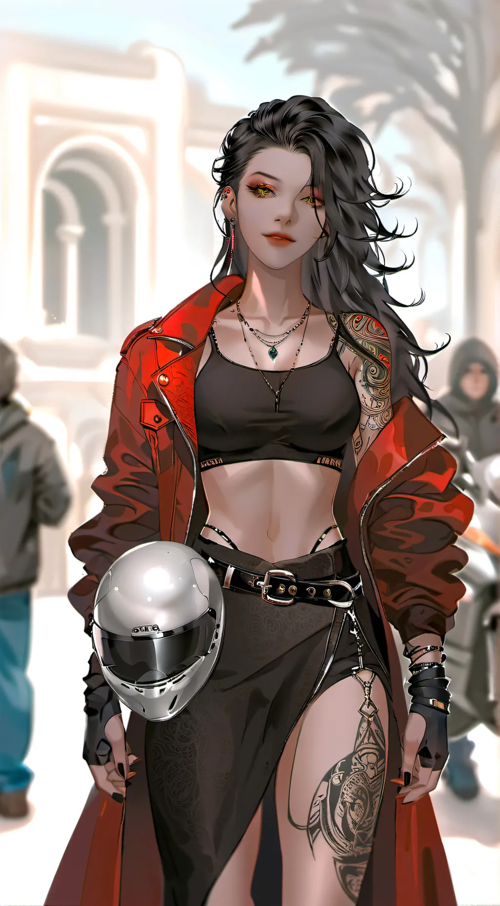 ai character: Vivian background