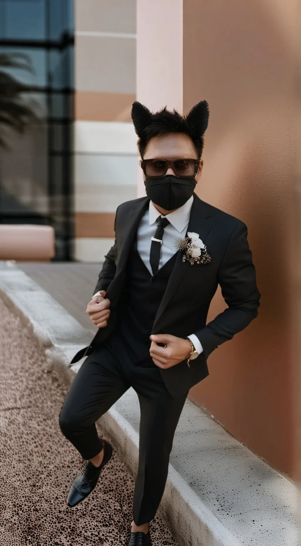 ai character: agent ford  background