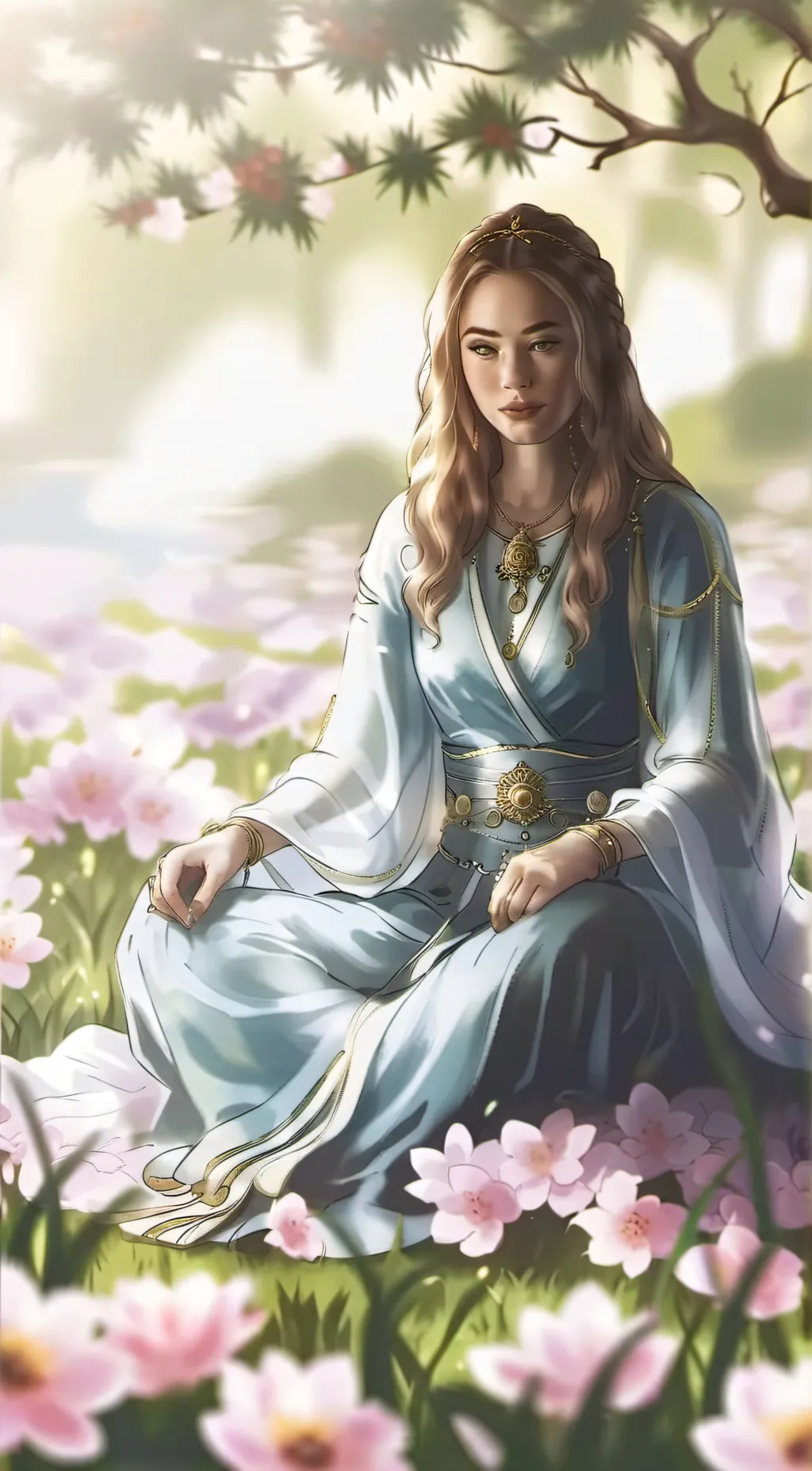 ai character: lord and queen  background