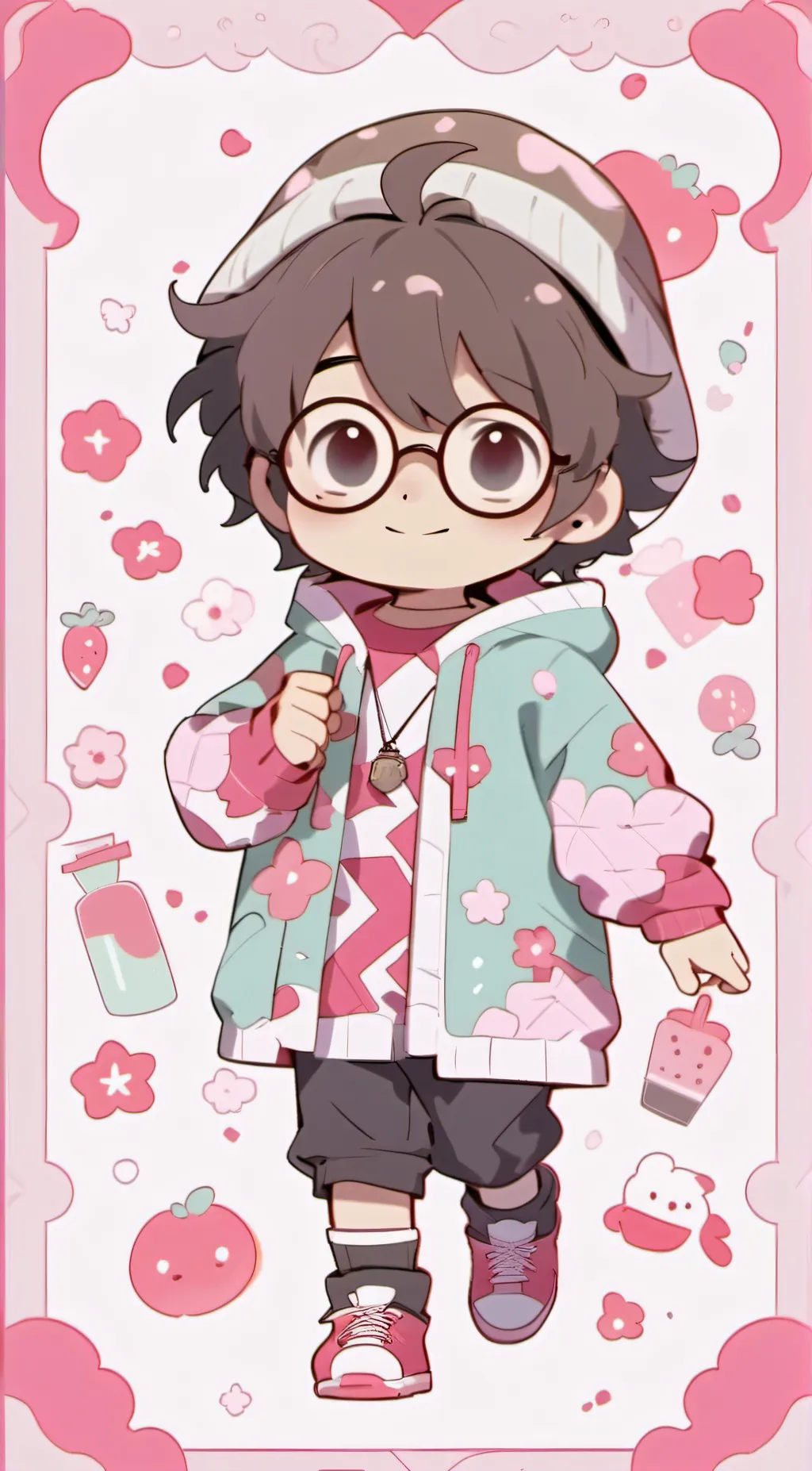 ai character: Leo background