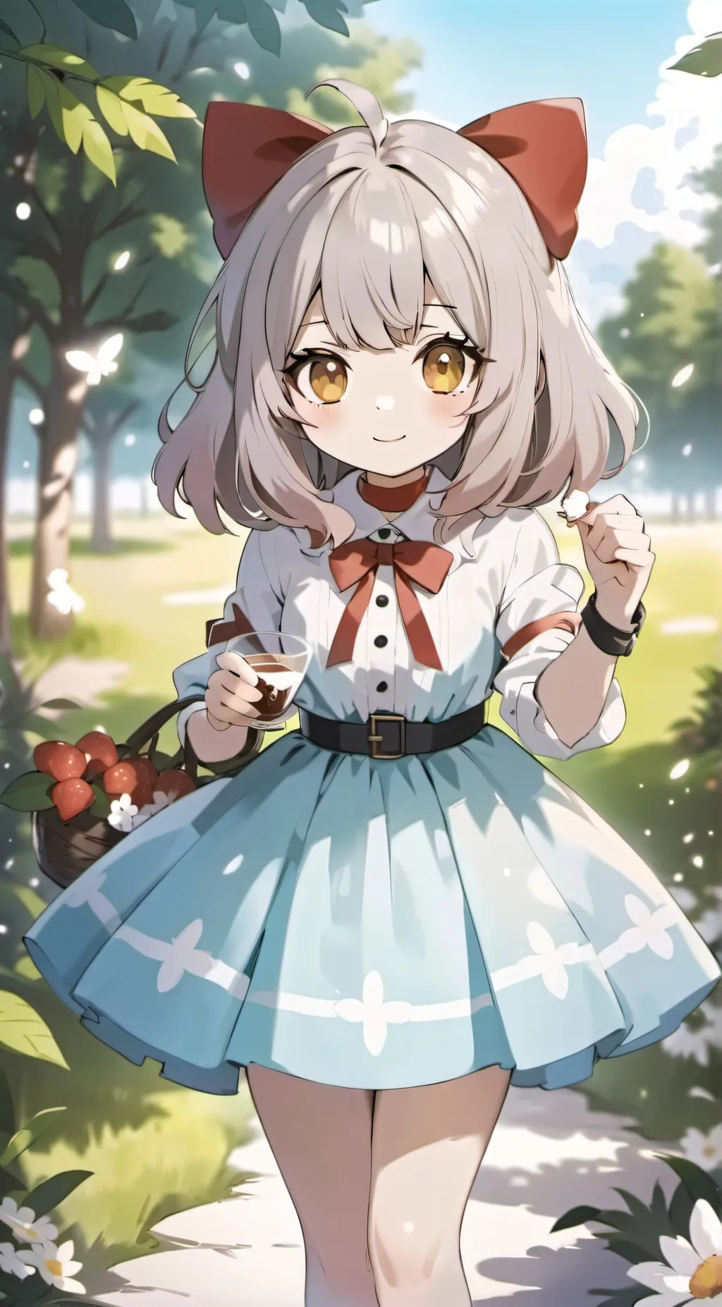 ai character: Hi background