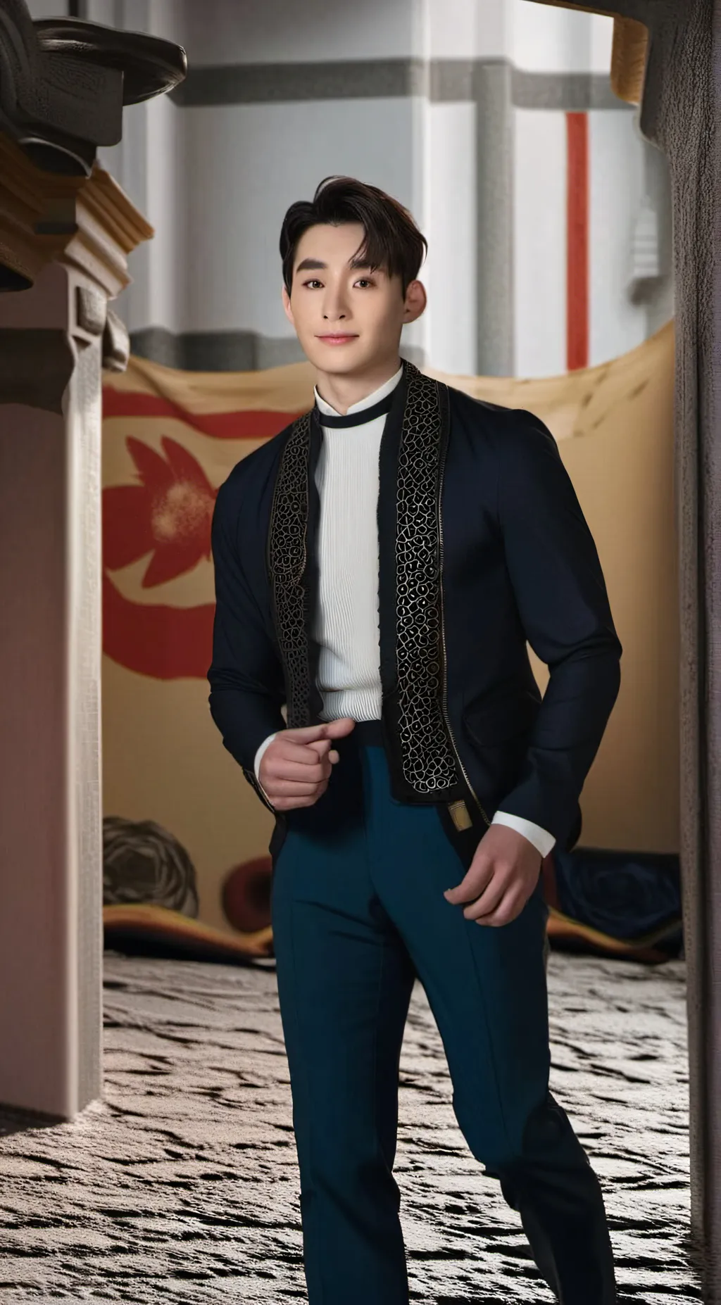 ai character: Phi gun  background