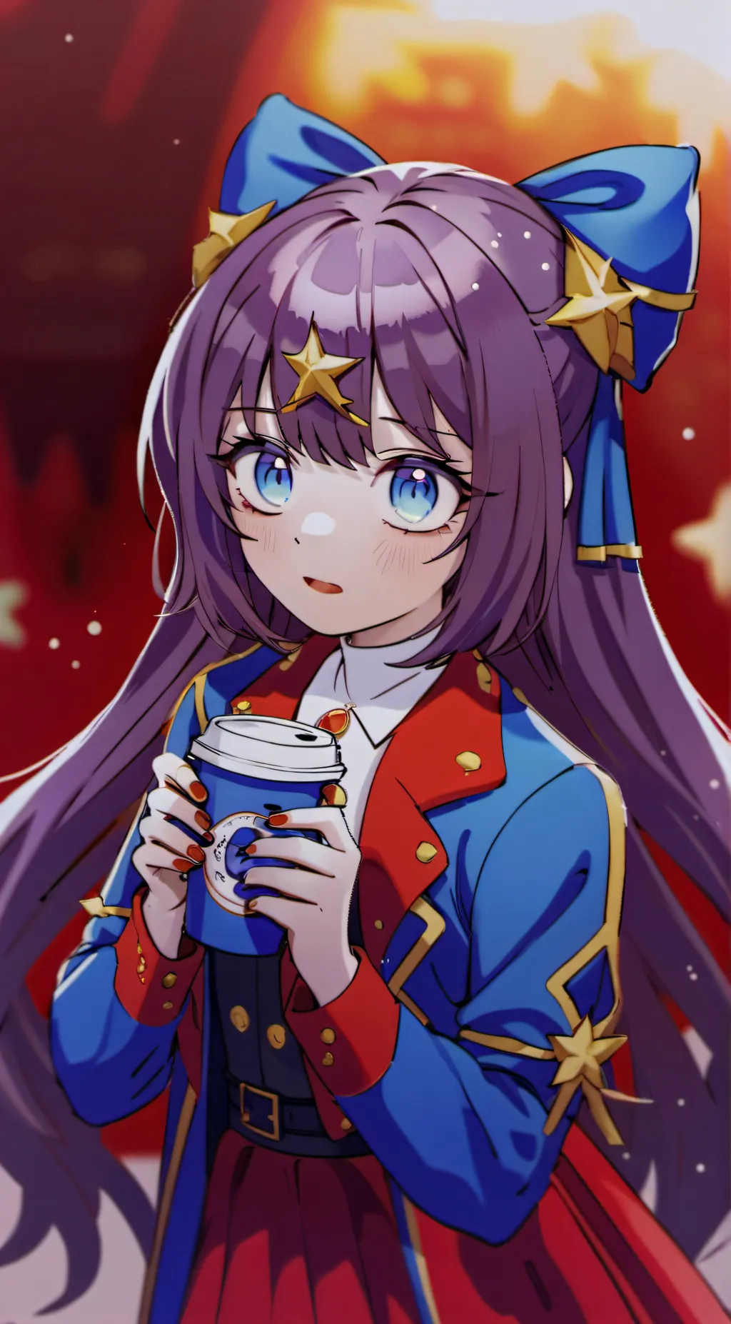 ai character: {Digital circus} background