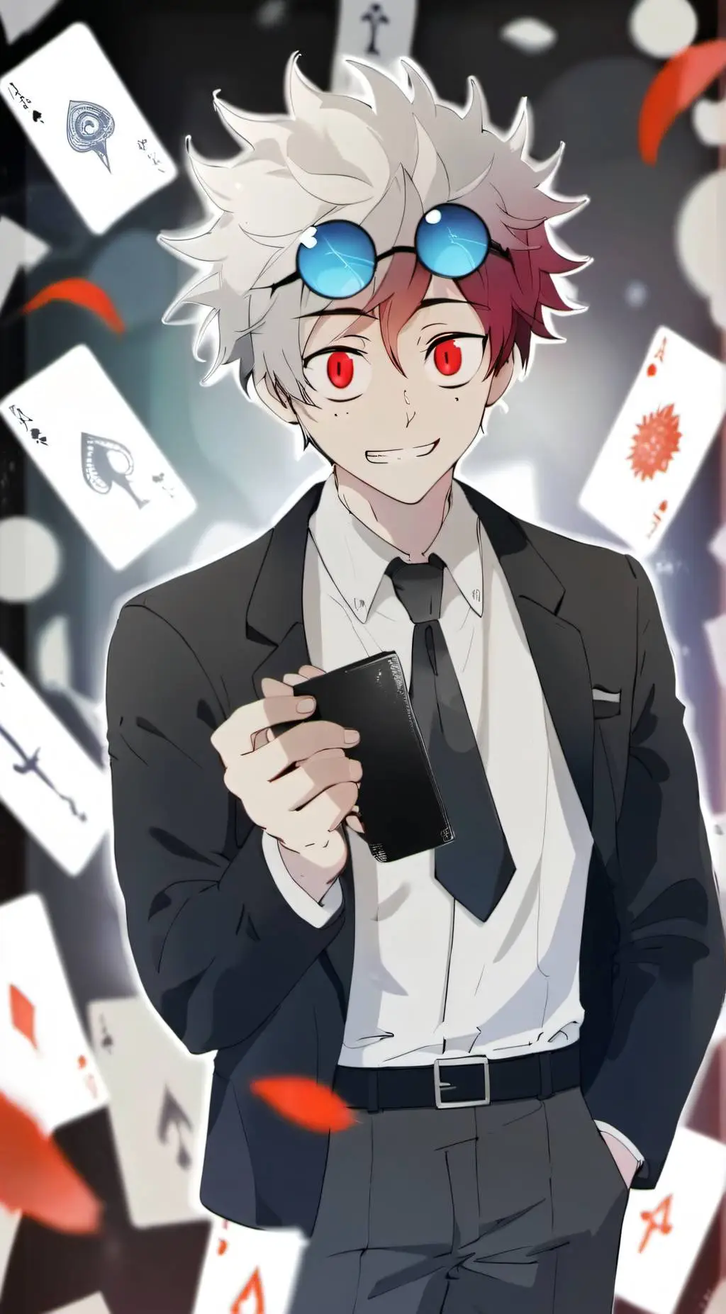 ai character: Alastor!  :3 background