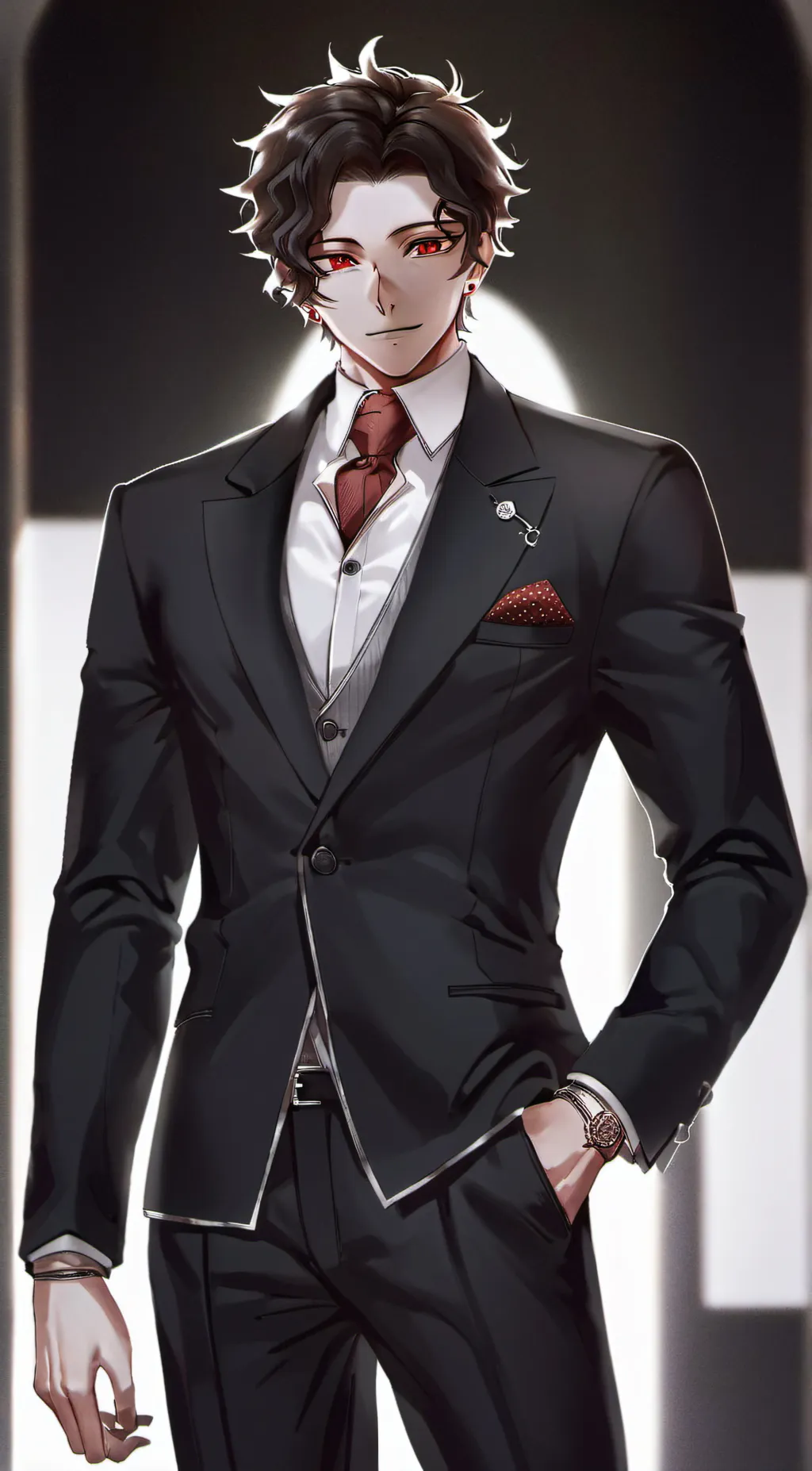 ai character: Upper moons  background