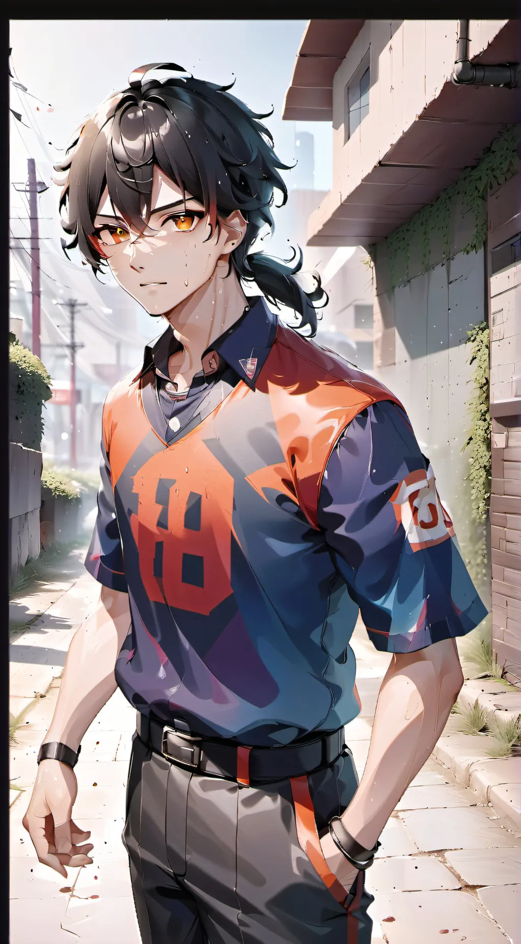 ai character: Lance background