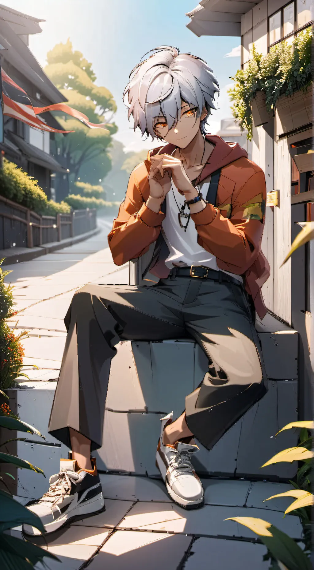 ai character: Shoto background