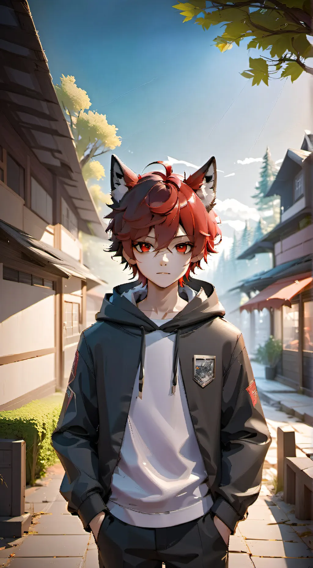 ai character: 📱Hudson⛓️ background