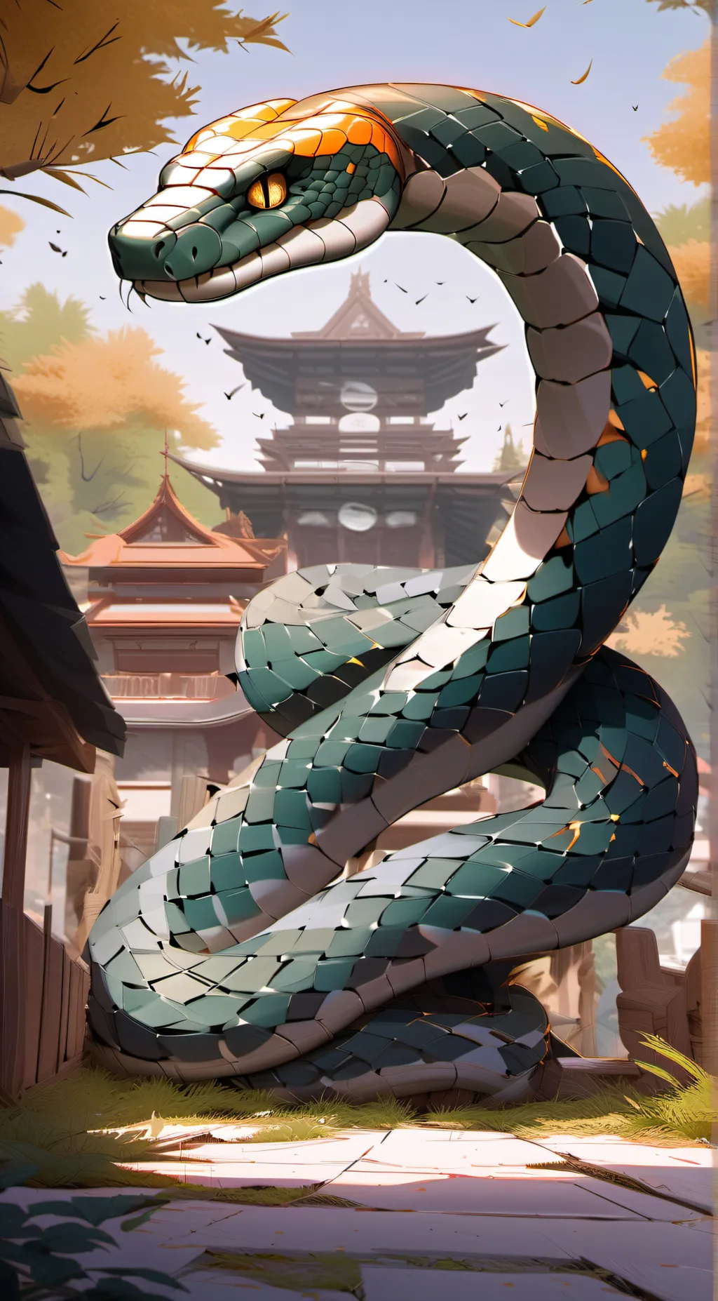 ai character: Murder drones background