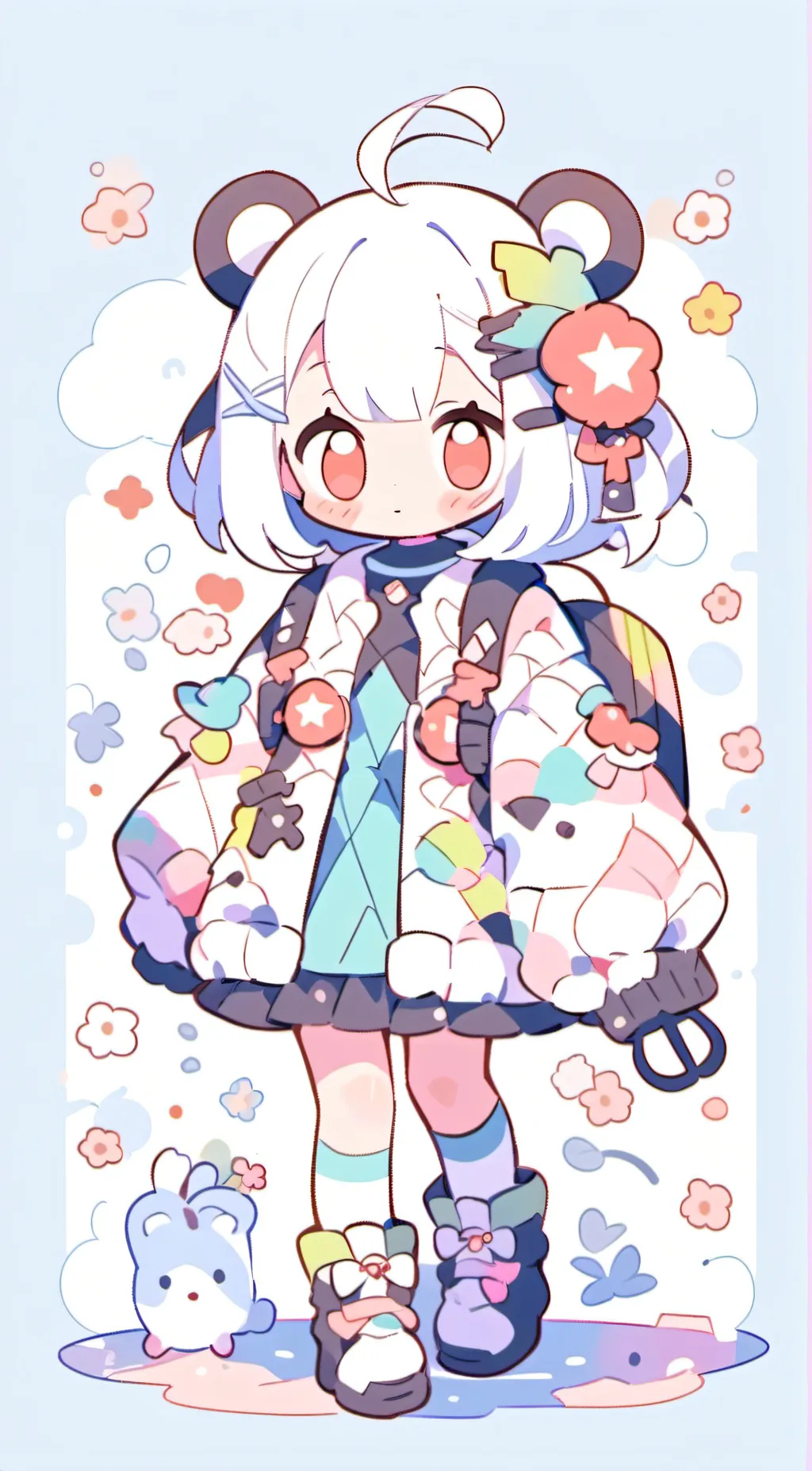 ai character: alastorXfemale Al background