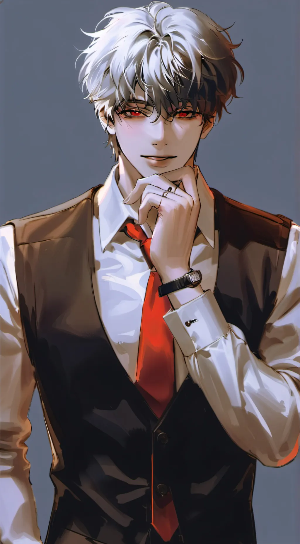 ai character: 🥴stefan🥴 background