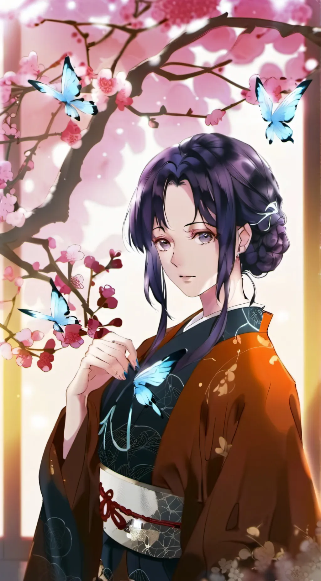 ai character: shinobu background