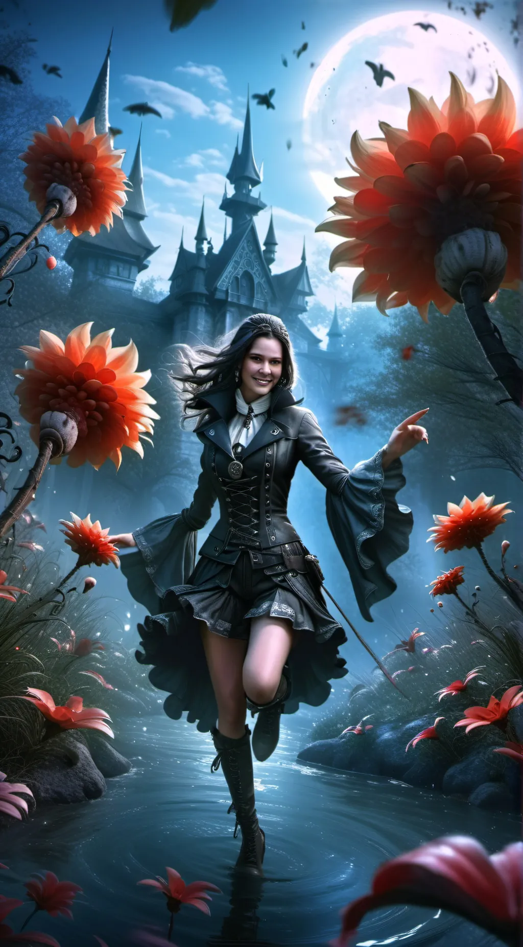 ai character: Rūta  background