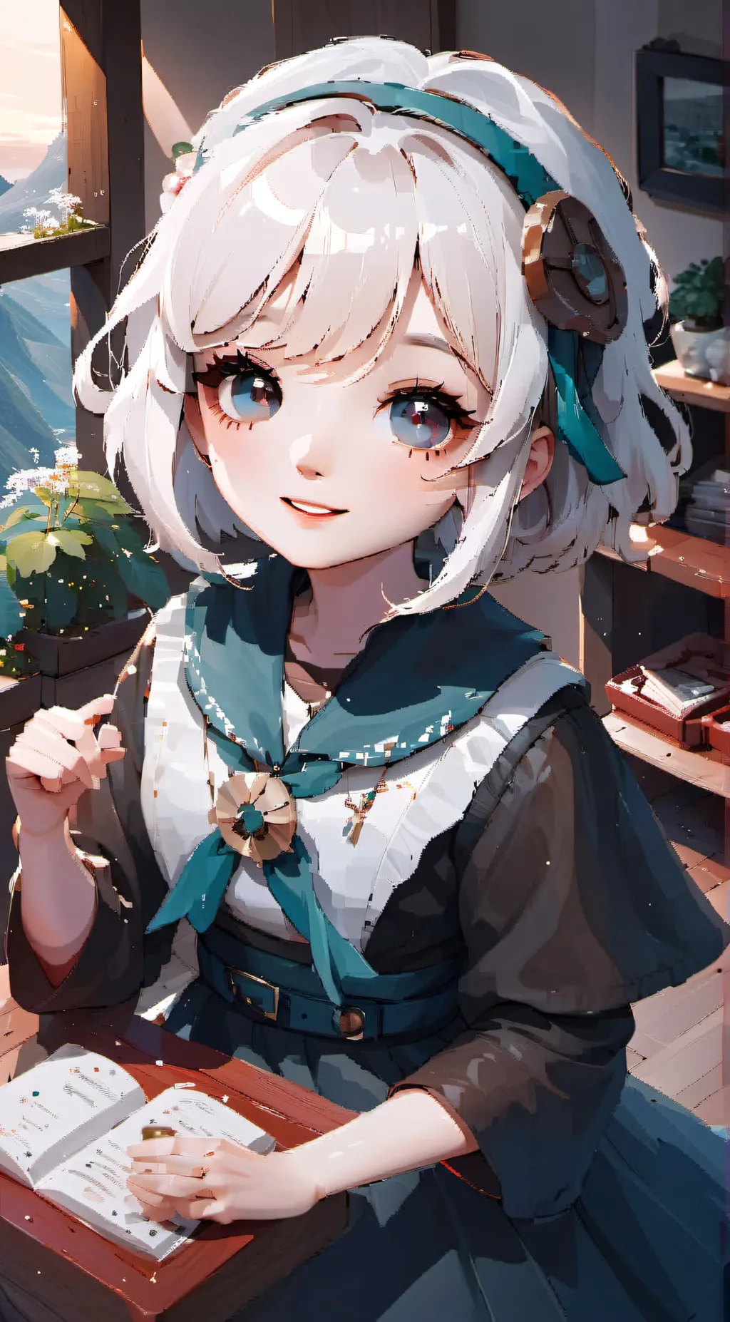 ai character: Cookie background