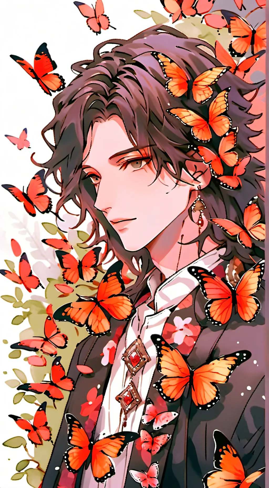 ai character: The Nature King  background