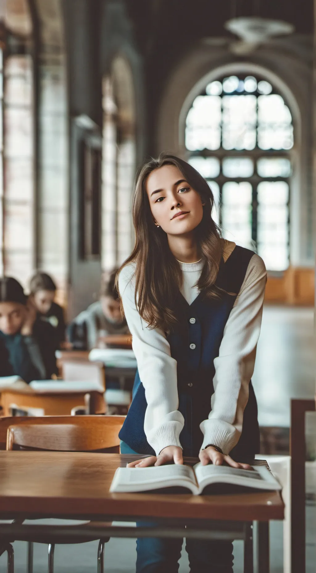 ai character: Leah background