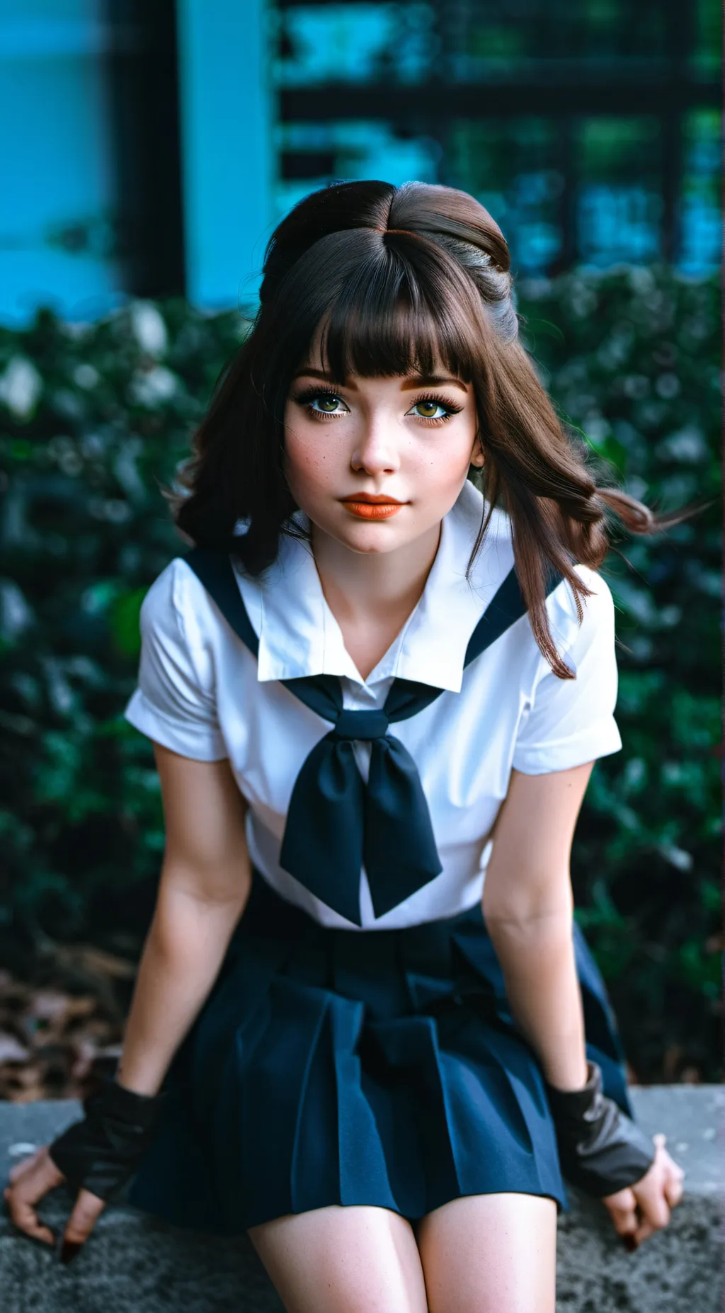 ai character: Apple  background