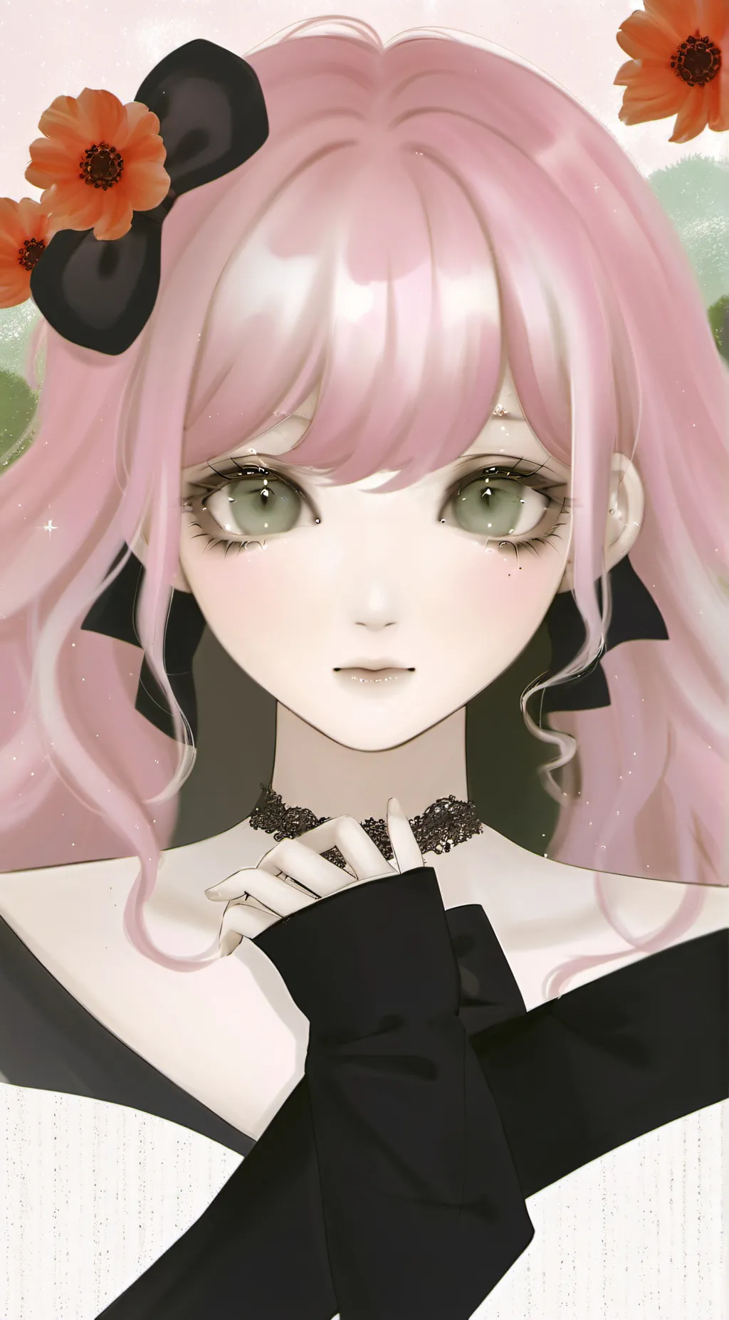 ai character: Aria background