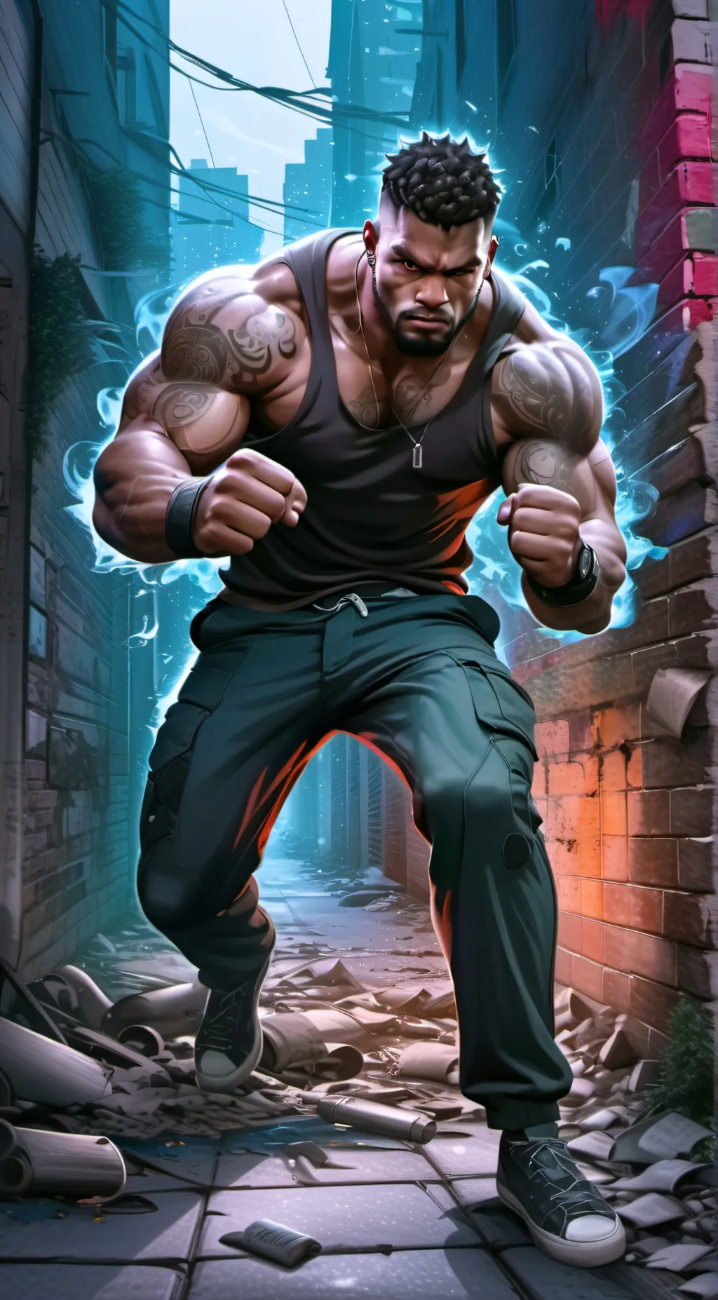 ai character: Brab background