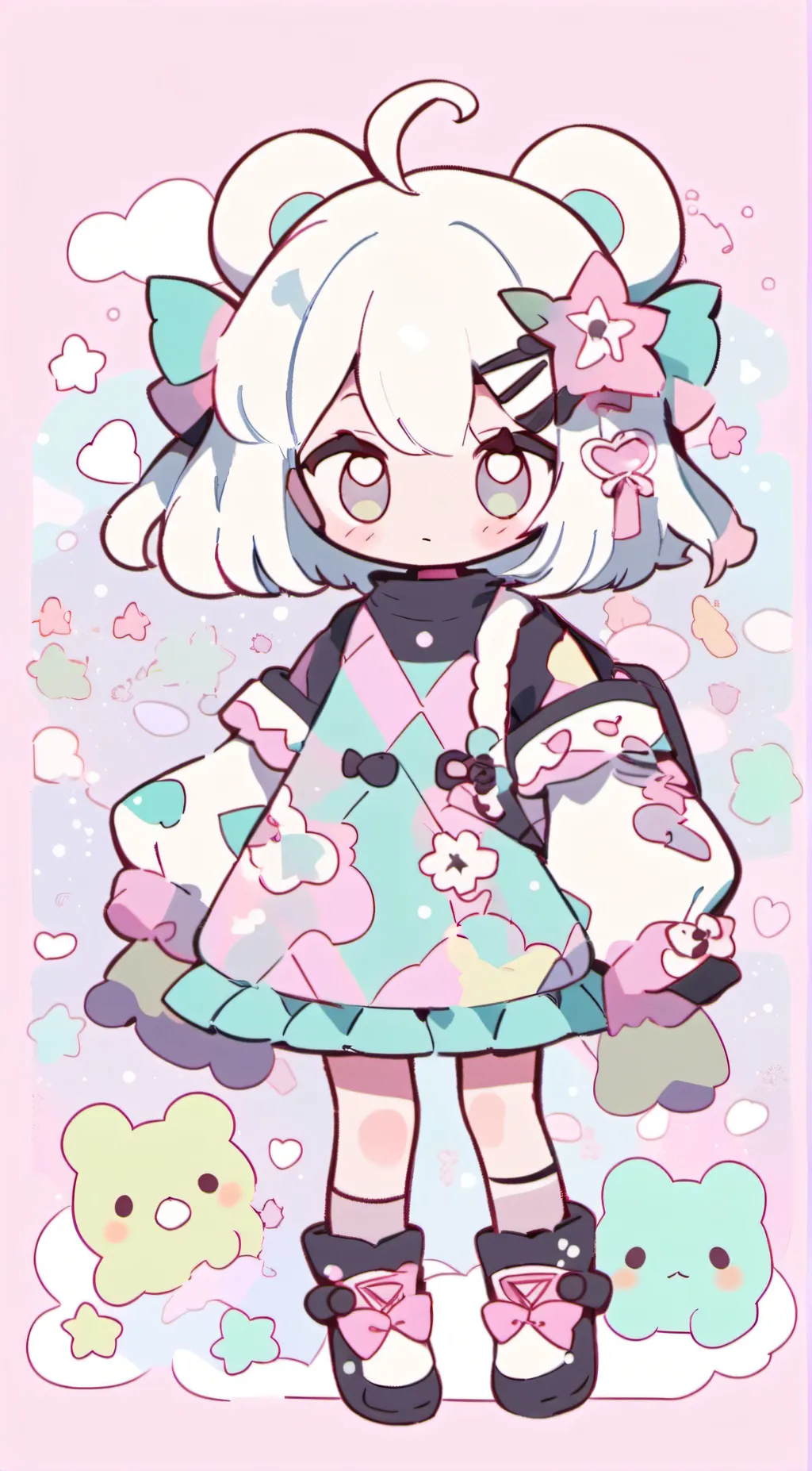 ai character: Serena background