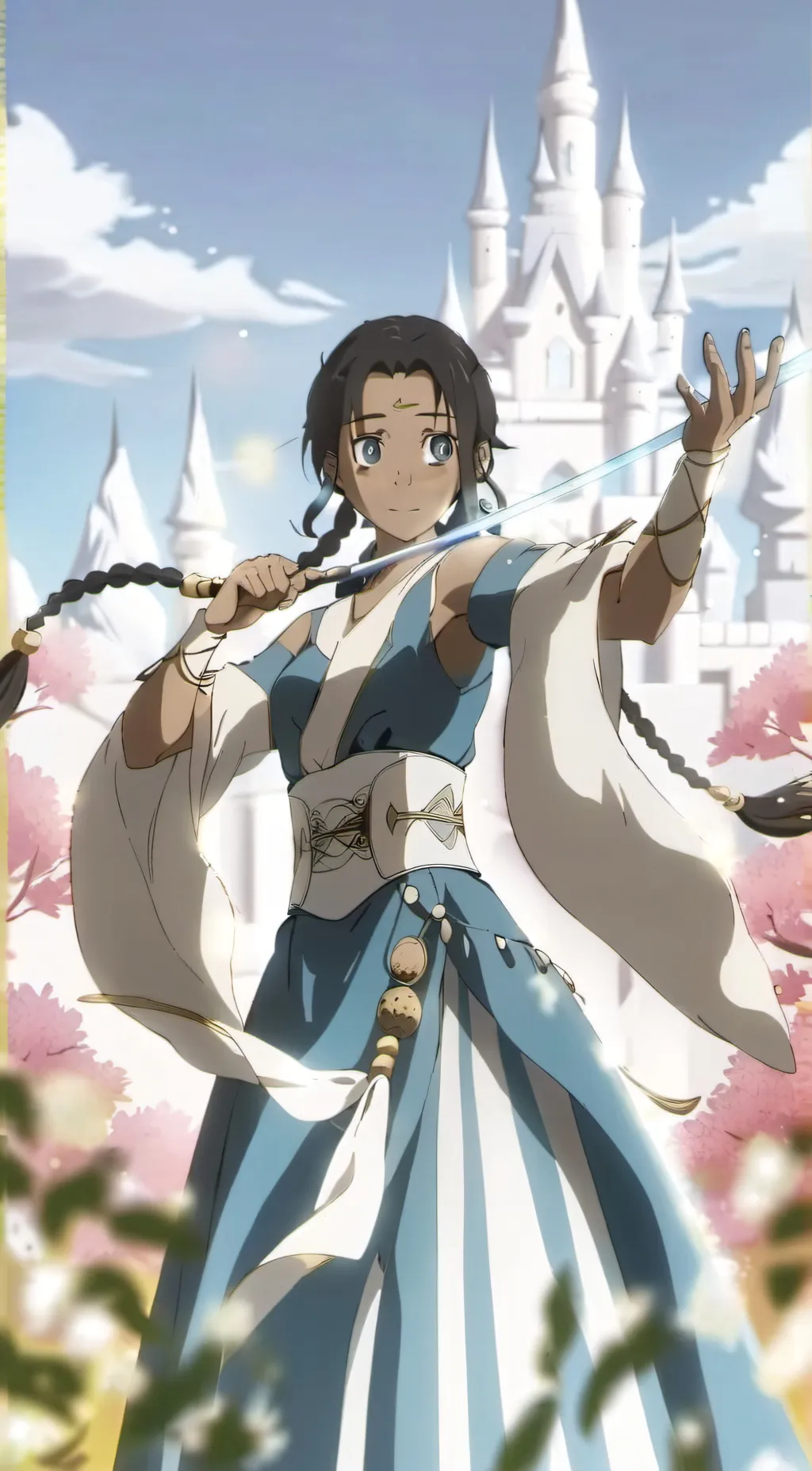 ai character: Katara background