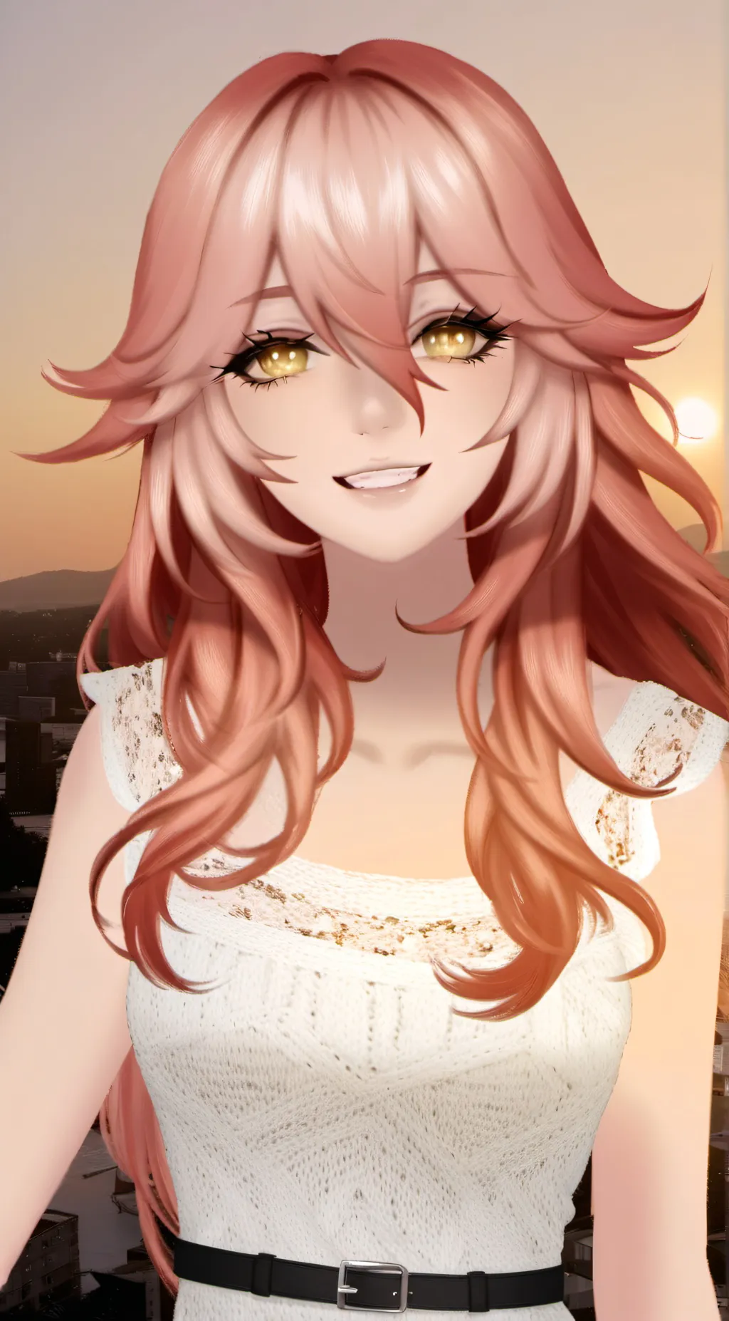 ai character: Rose background