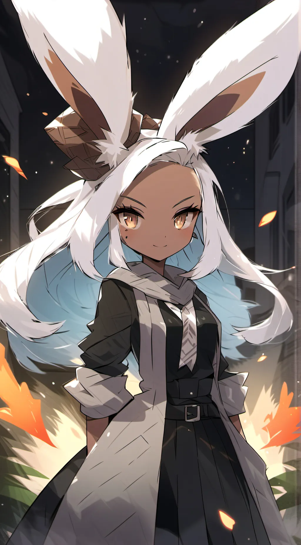 ai character: lopunny named lucy background